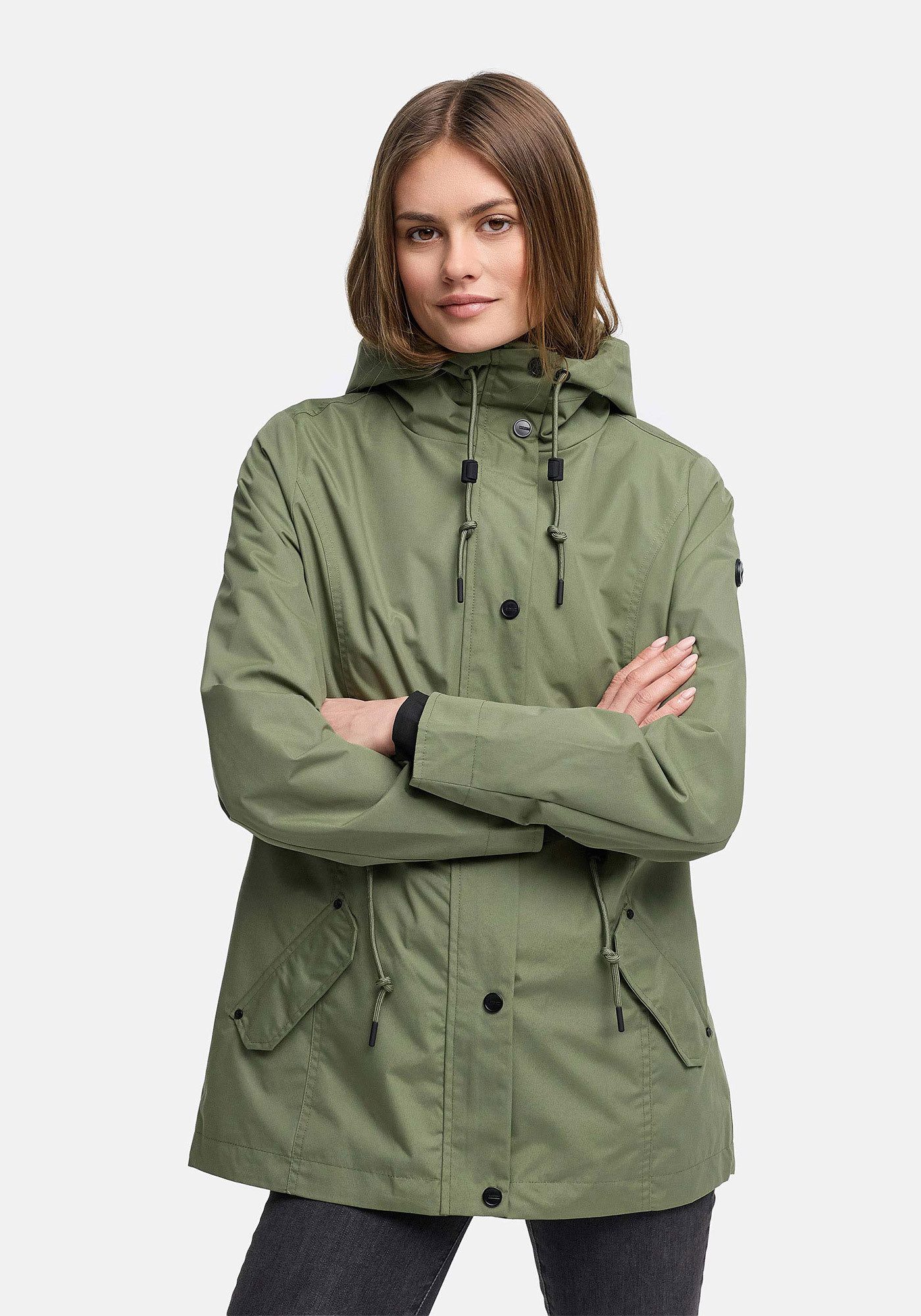 Marikoo Outdoorjacke Bonbonparty leichte Übergangsjacke
