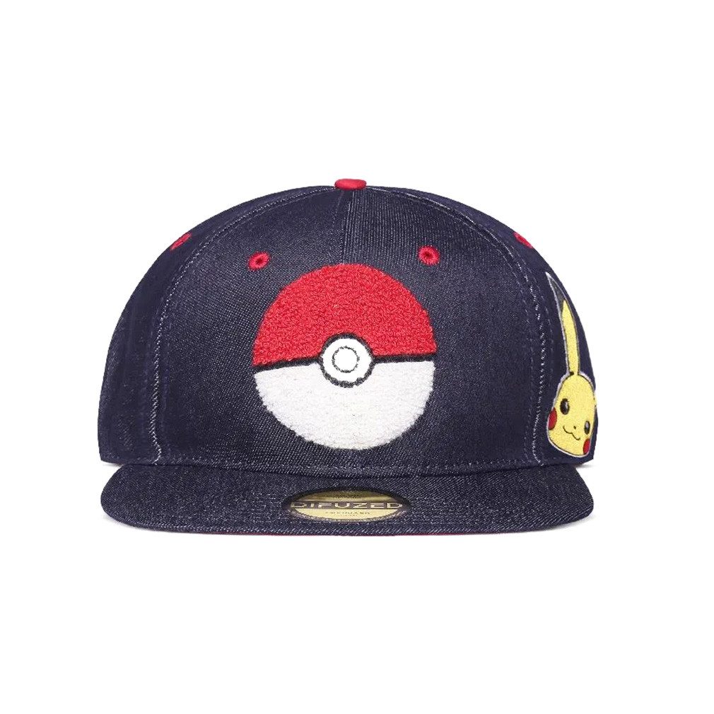 POKÉMON Baseball Cap Pokéball Denim