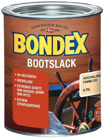 Bondex Holzlack »BOOTSLACK«, Farblos, 0,75 Liter Inhalt