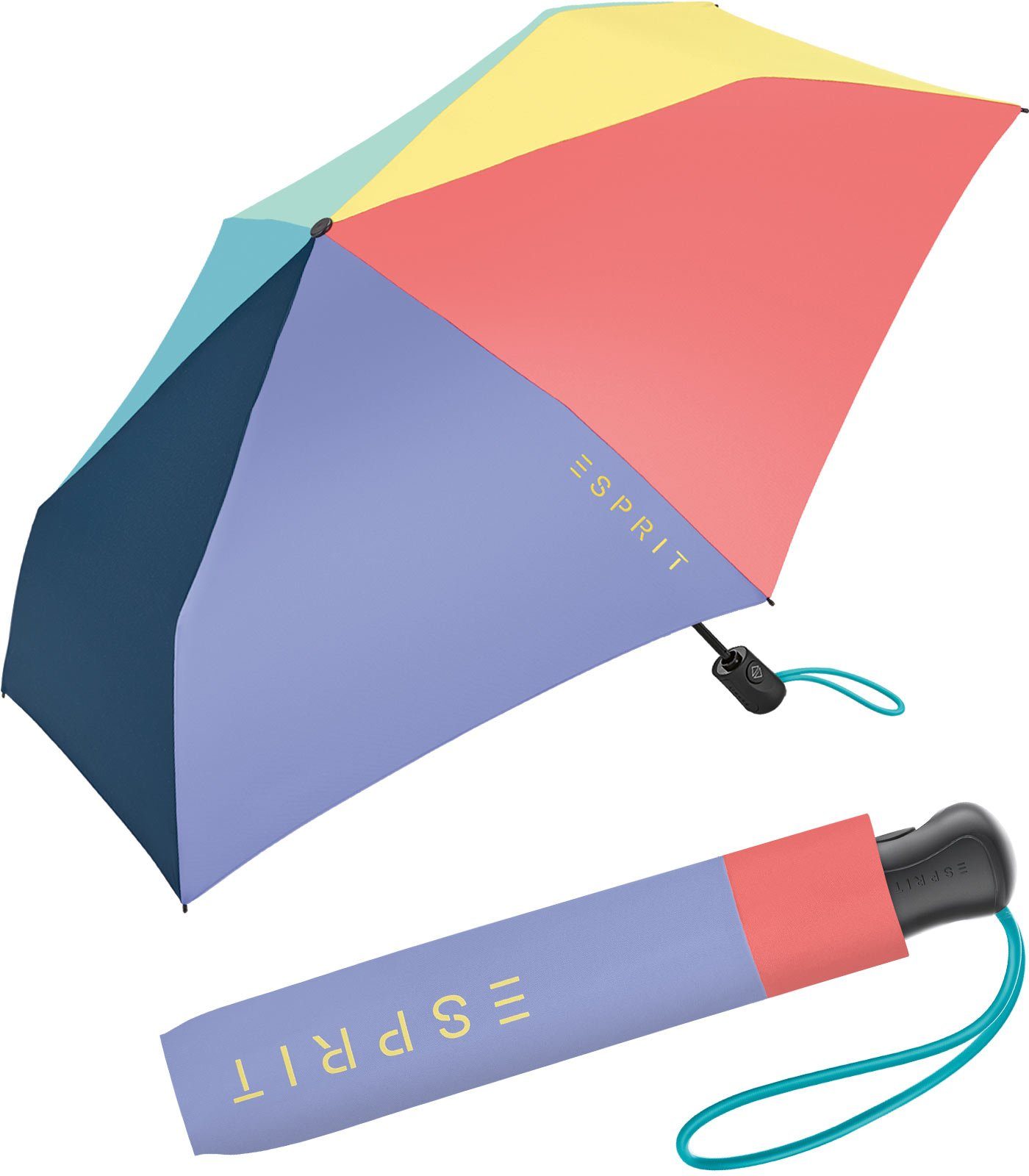 Taschenregenschirm Damen Easymatic Slimline Auf-Zu Automatik FJ 2023