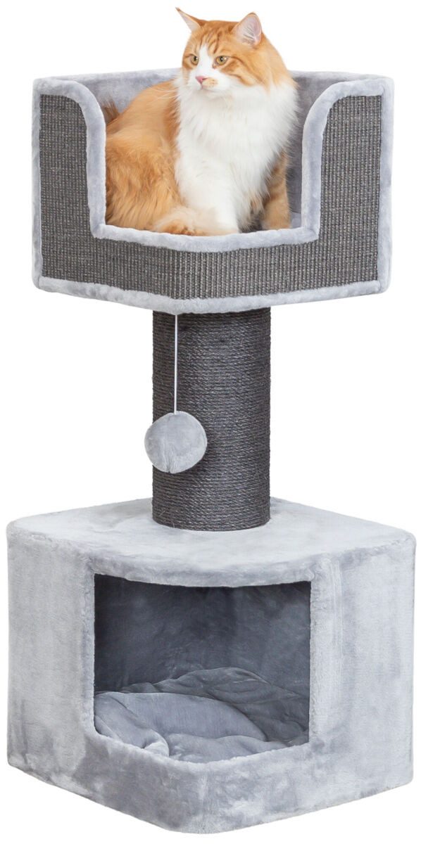 TRIXIE Kratzbaum Kratzbaum XXL Ava II - grau - 112 cm