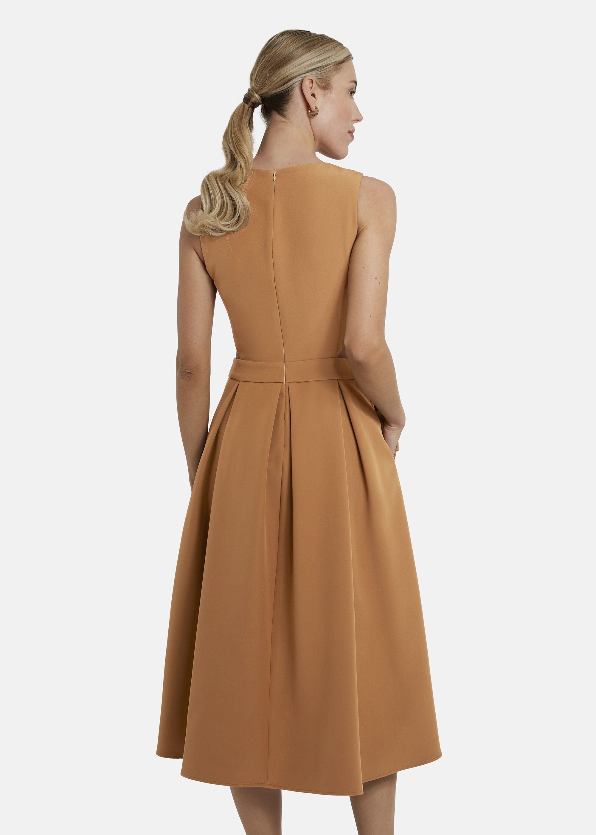 Nicowa A-Linien-Kleid BALLOWI (1-tlg) im Trenchlook