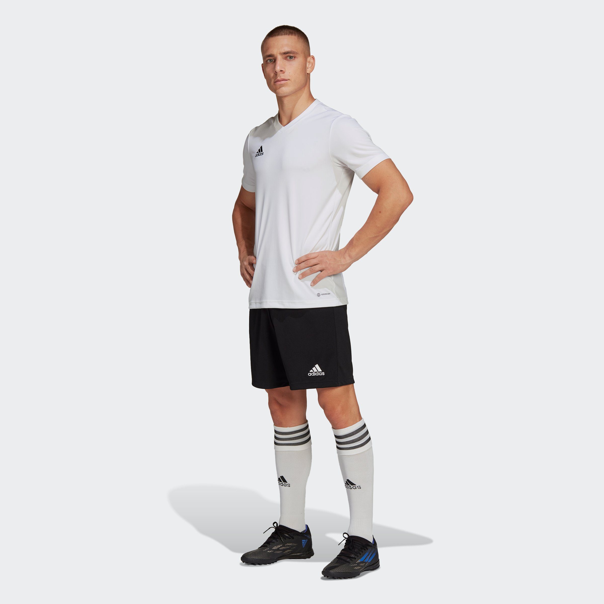 adidas ENT22 Fußballtrikot WHITE Performance JSY