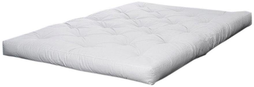 Futonmatratze Comfort Futon, 15 cm hoch, mehrere Größen, handgefertigt, Karup Design, 15 cm hoch, Aus Baumwolle und einem Kern aus PU-Schaum. Made in Europe