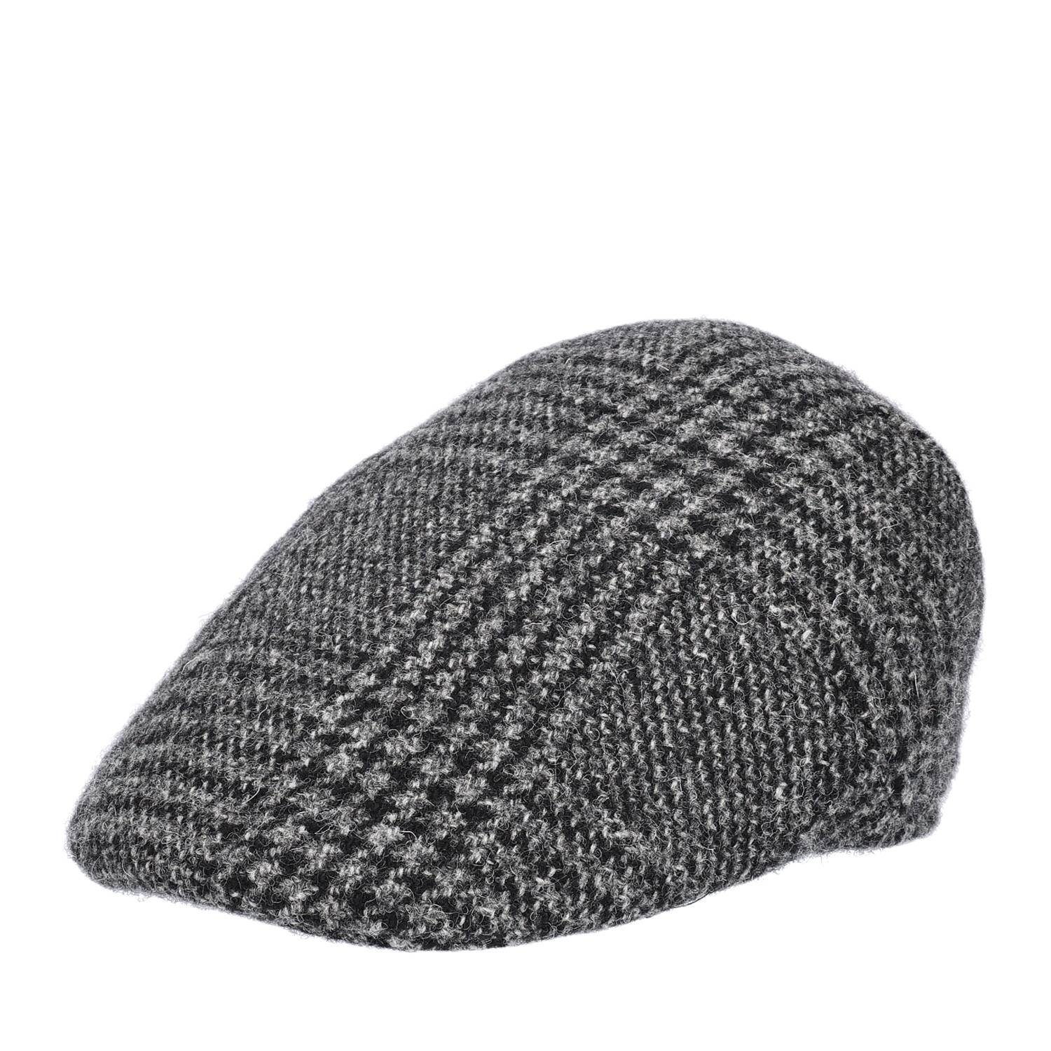 Schiebermütze Wool Flat Hat Grey "Mark", Cap Schiebermütze Herren You