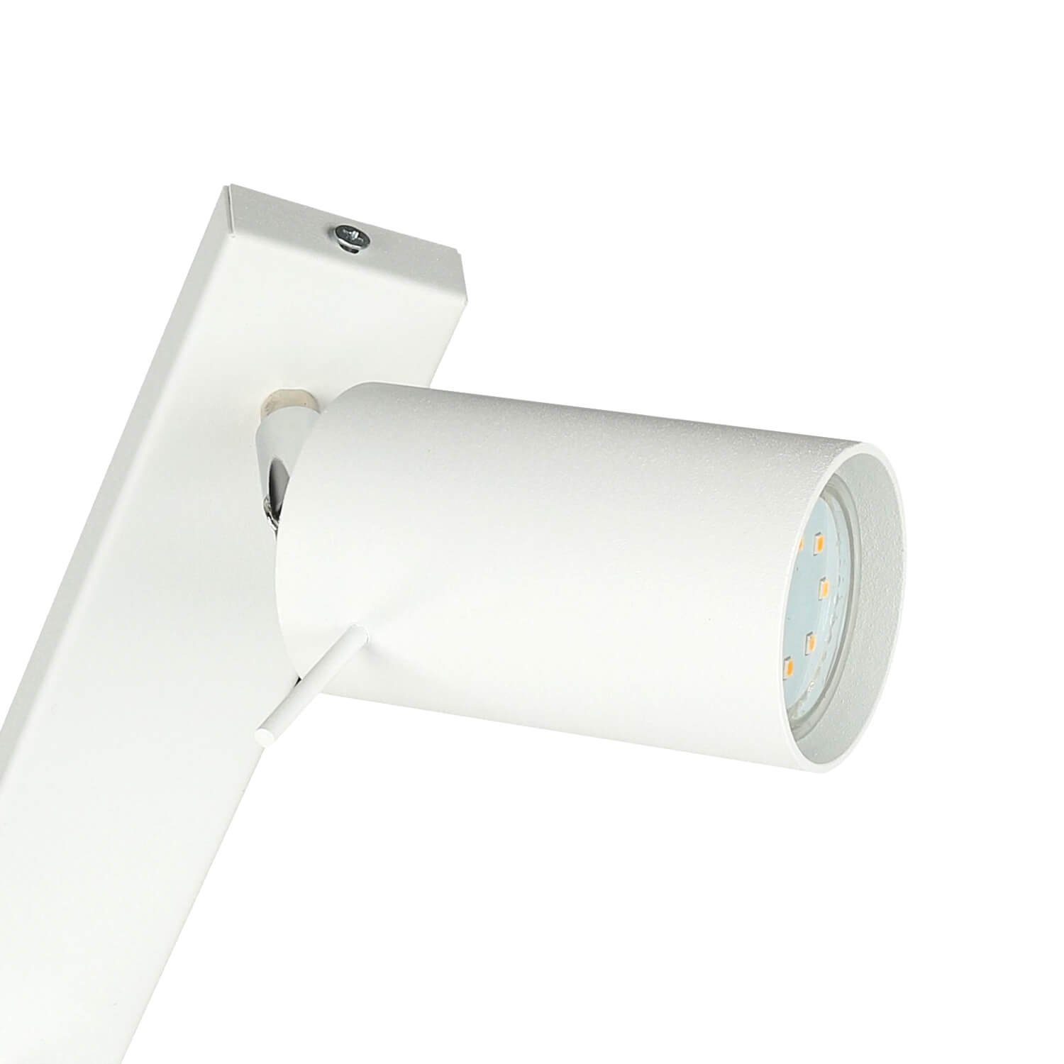 Licht-Erlebnisse Deckenstrahler ETNA, Weiß Küchenleuchte Lampe moderne Strahler Aufbauspot Innen Leuchtmittel, Flur ohne