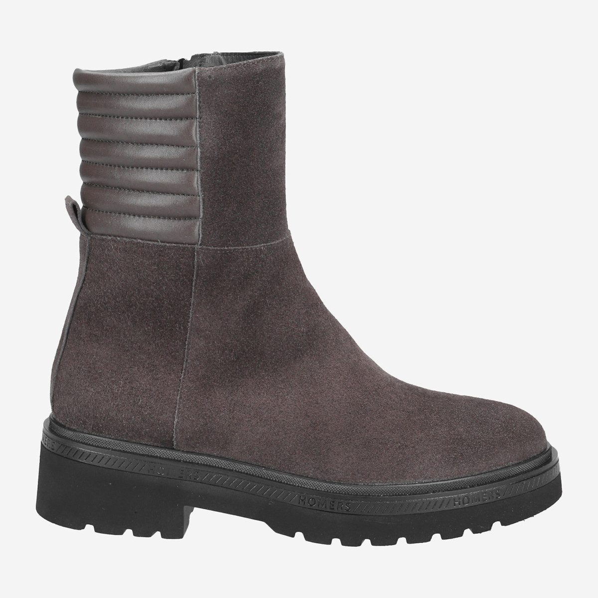 Homers 20251 SIENA, Stiefeletten in Grau für Damen Stiefelette