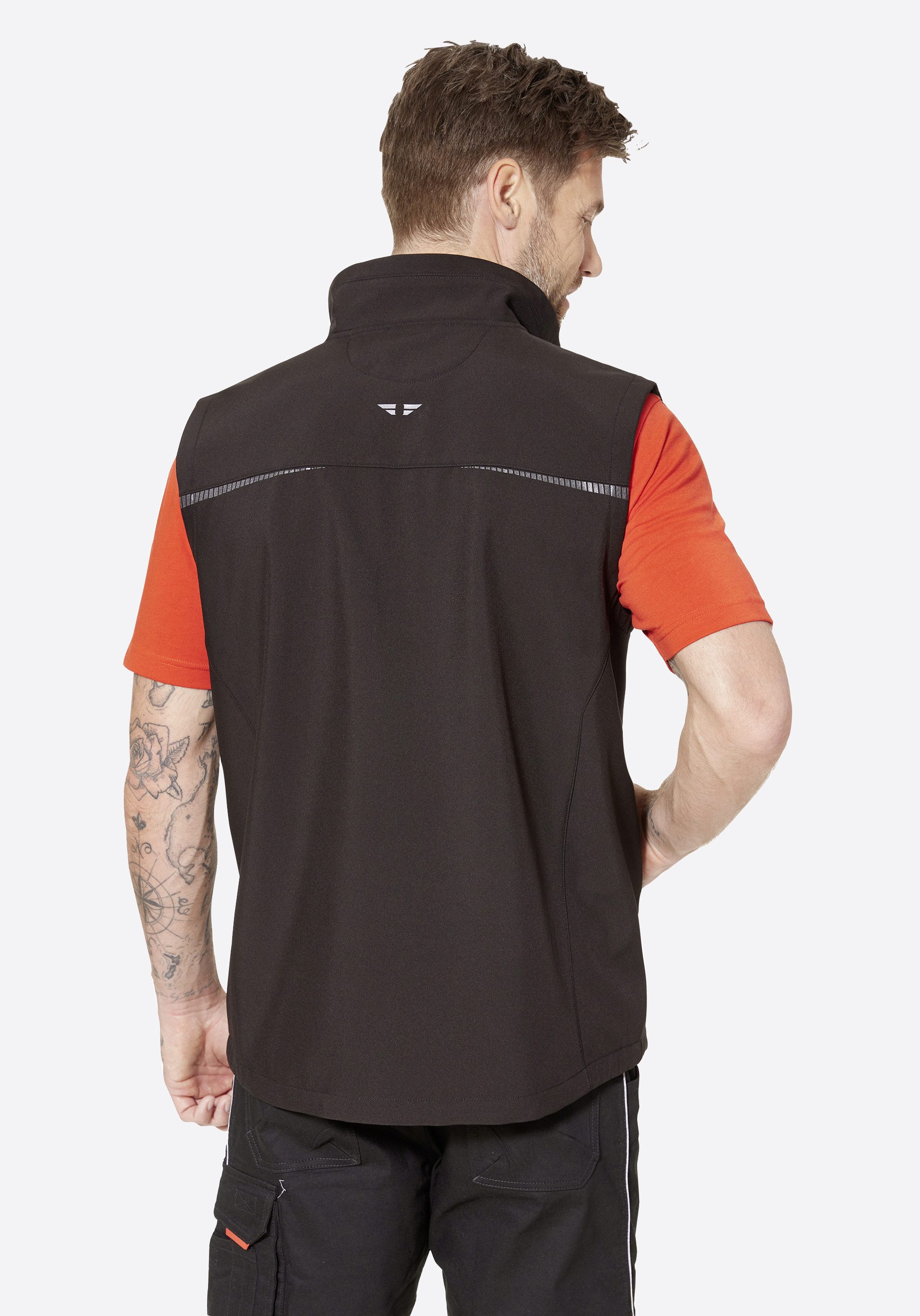 HERO by John Medoox Arbeitsweste Workwear Arbeits-Cargoweste Softshell Arbe günstig online kaufen