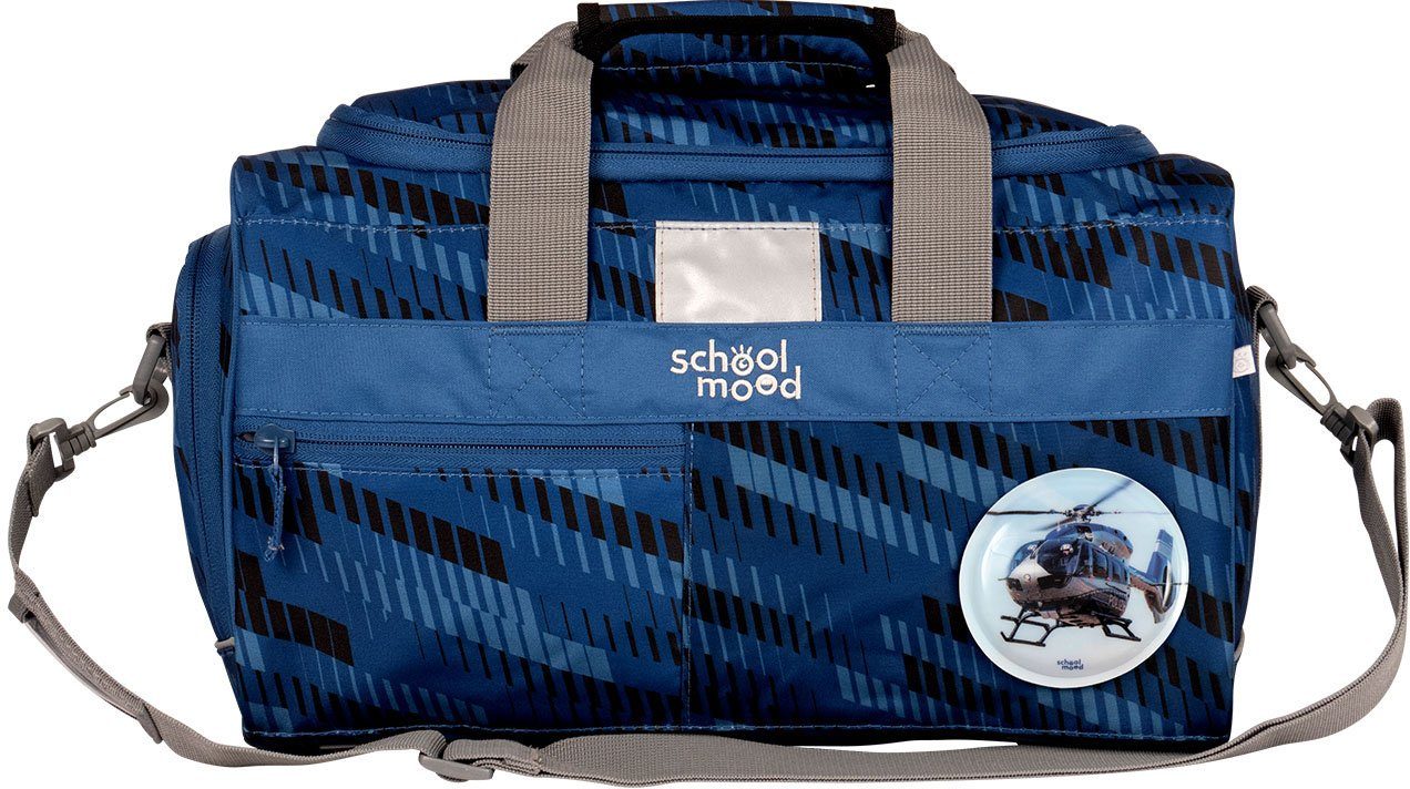 SCHOOL-MOOD® Sporttasche Matti, mit LED-Patchy