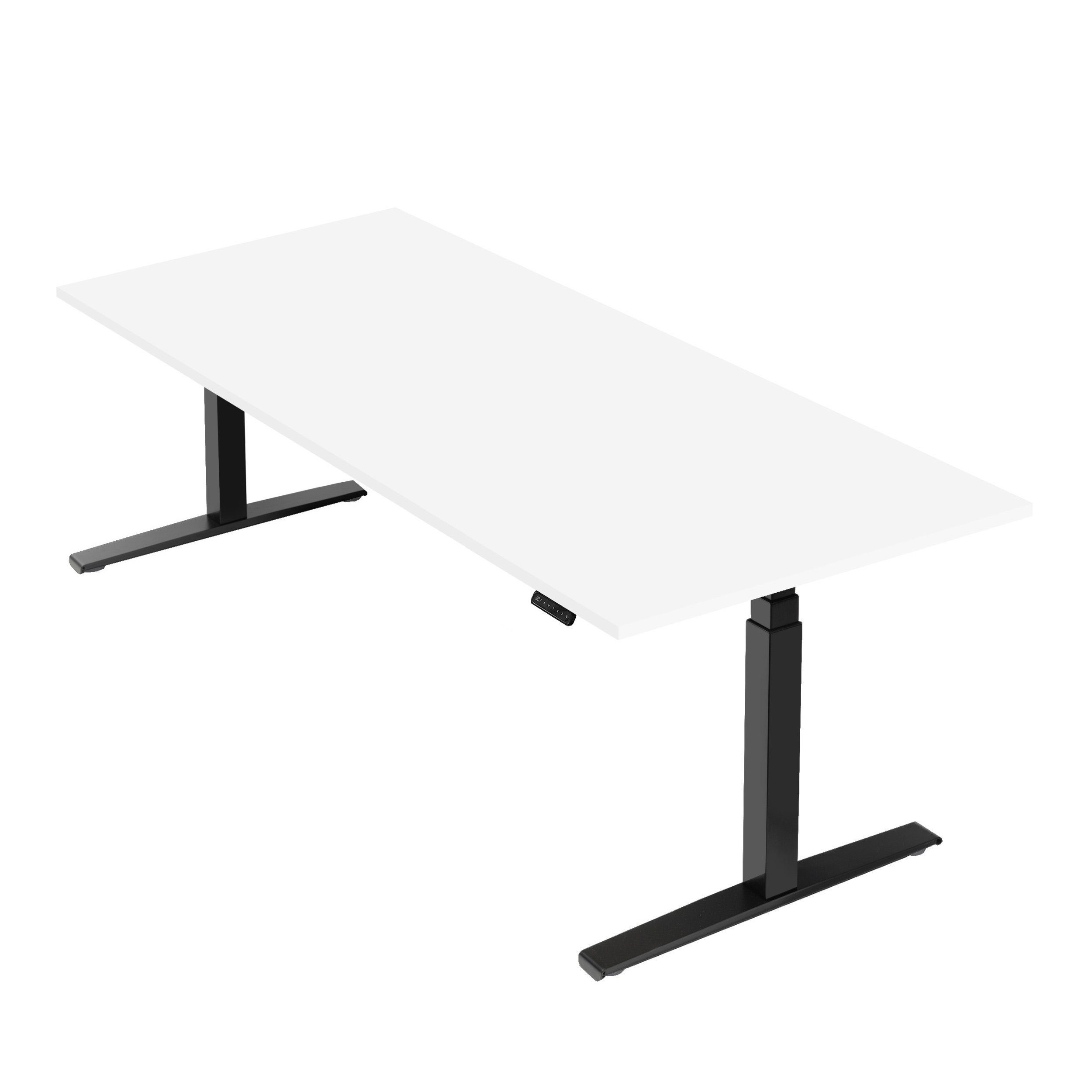 boho office® Schreibtisch Basic Line, Schwarz günstig online kaufen
