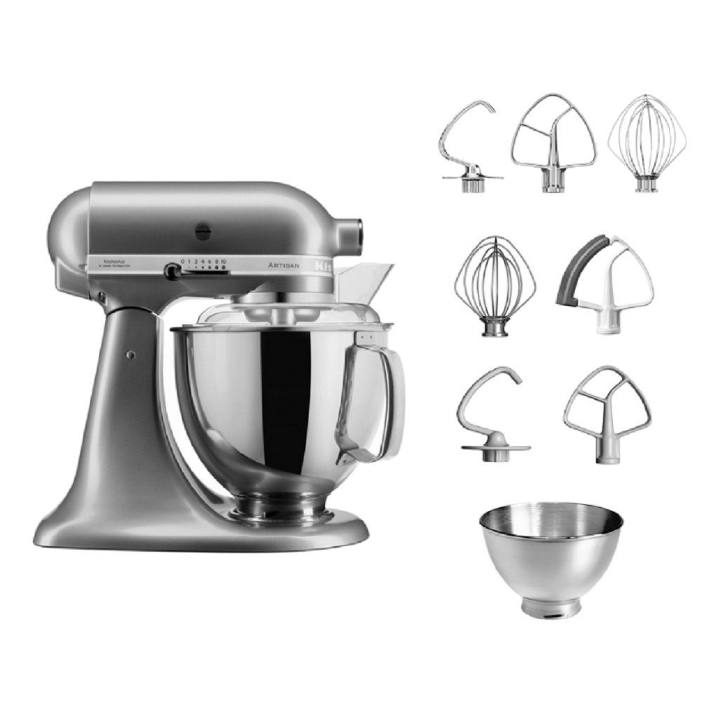 Küchenmaschine Artisan Steellover L Küchenmaschine KitchenAid Pastellgelb 5KSM175 4,8 KitchenAid