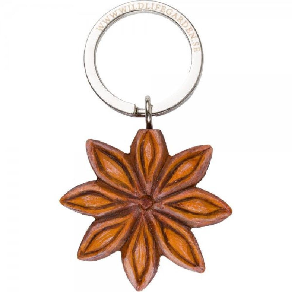 Wildlife Garden Schlüsselanhänger Schlüsselanhänger Sternanis Braun
