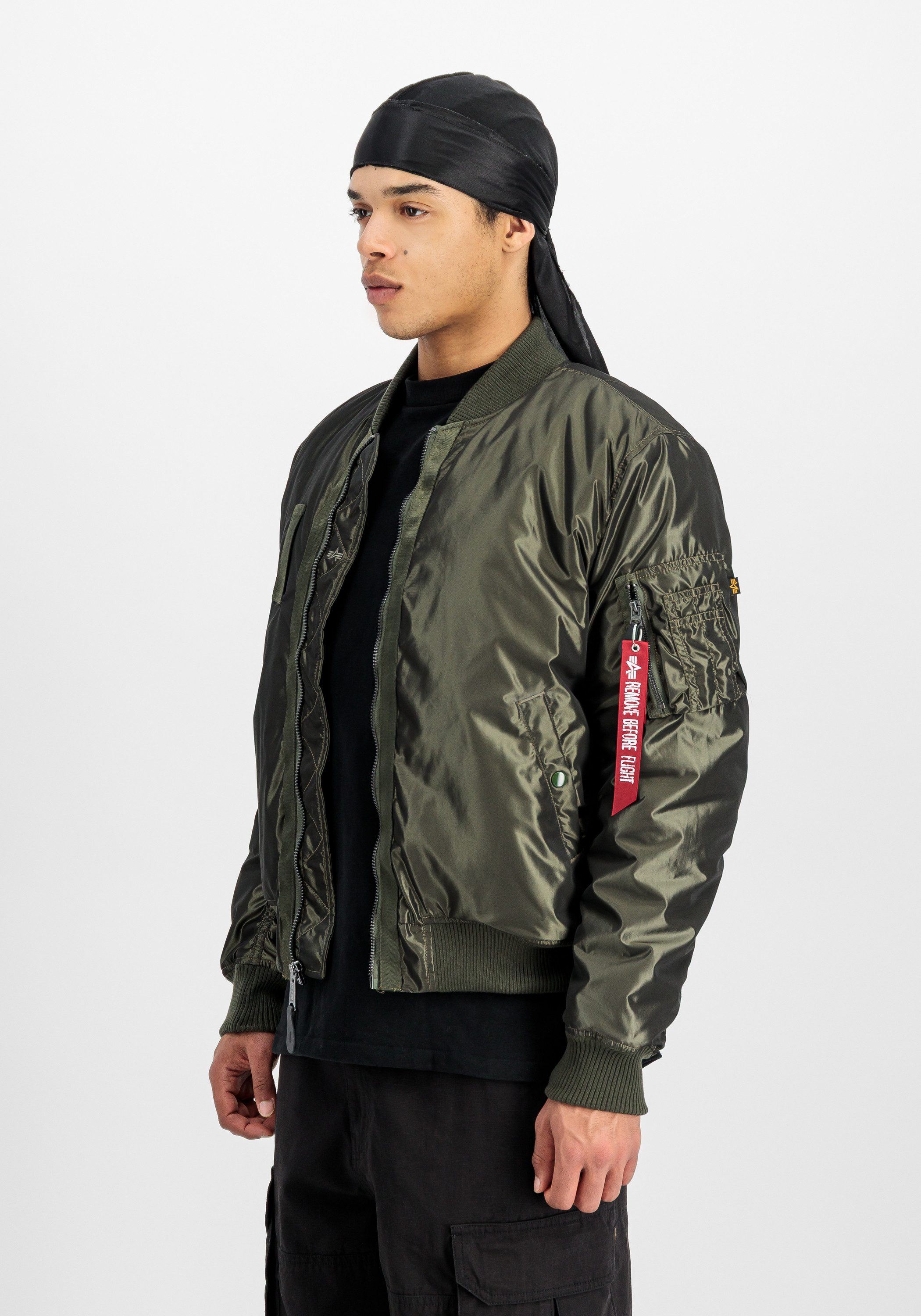 Alpha Industries Bomberjacke MA-1 VF Iridium