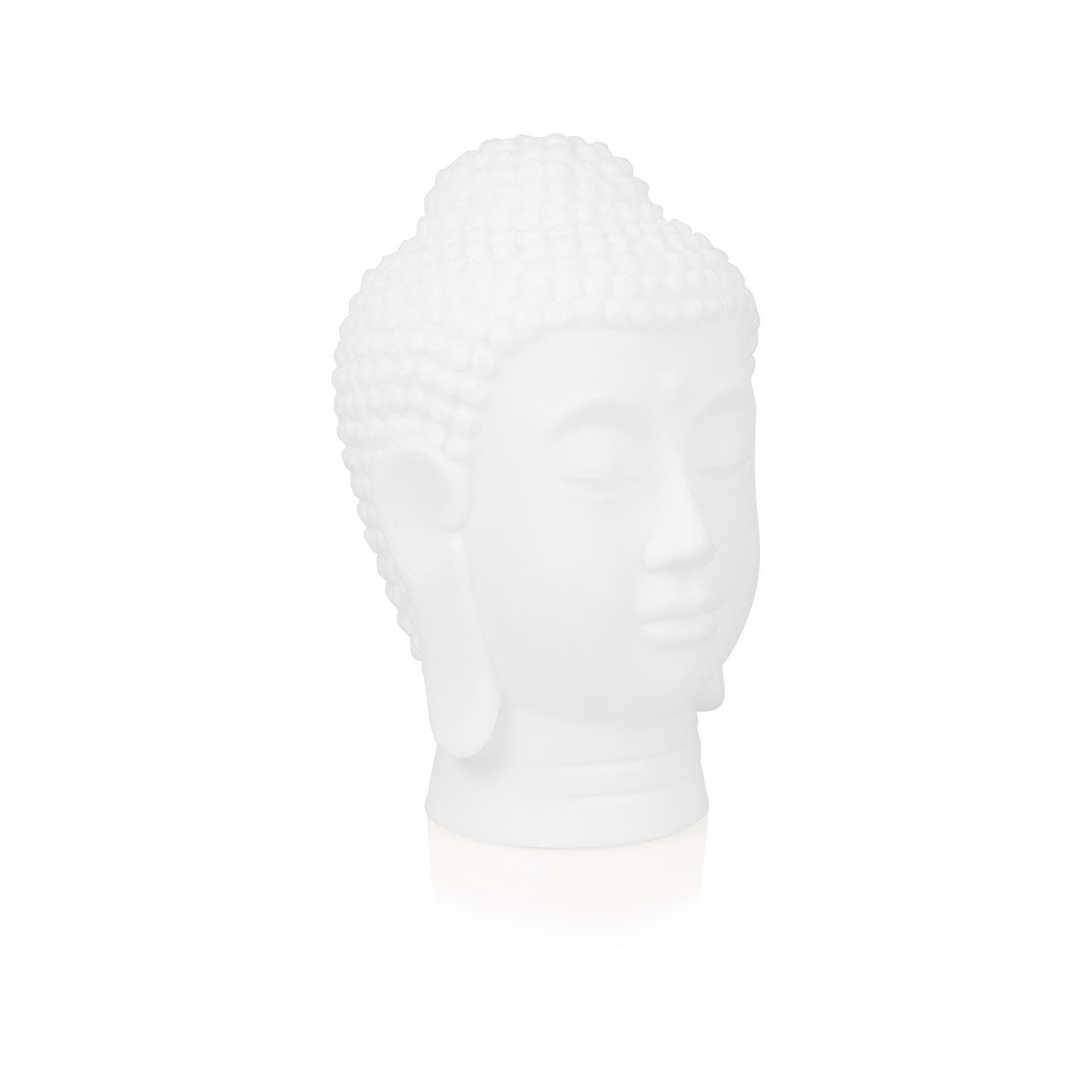 smartwares Außen-Stehlampe Smartwares LED Solar-Buddha OSL-60081 weiß 51 cm