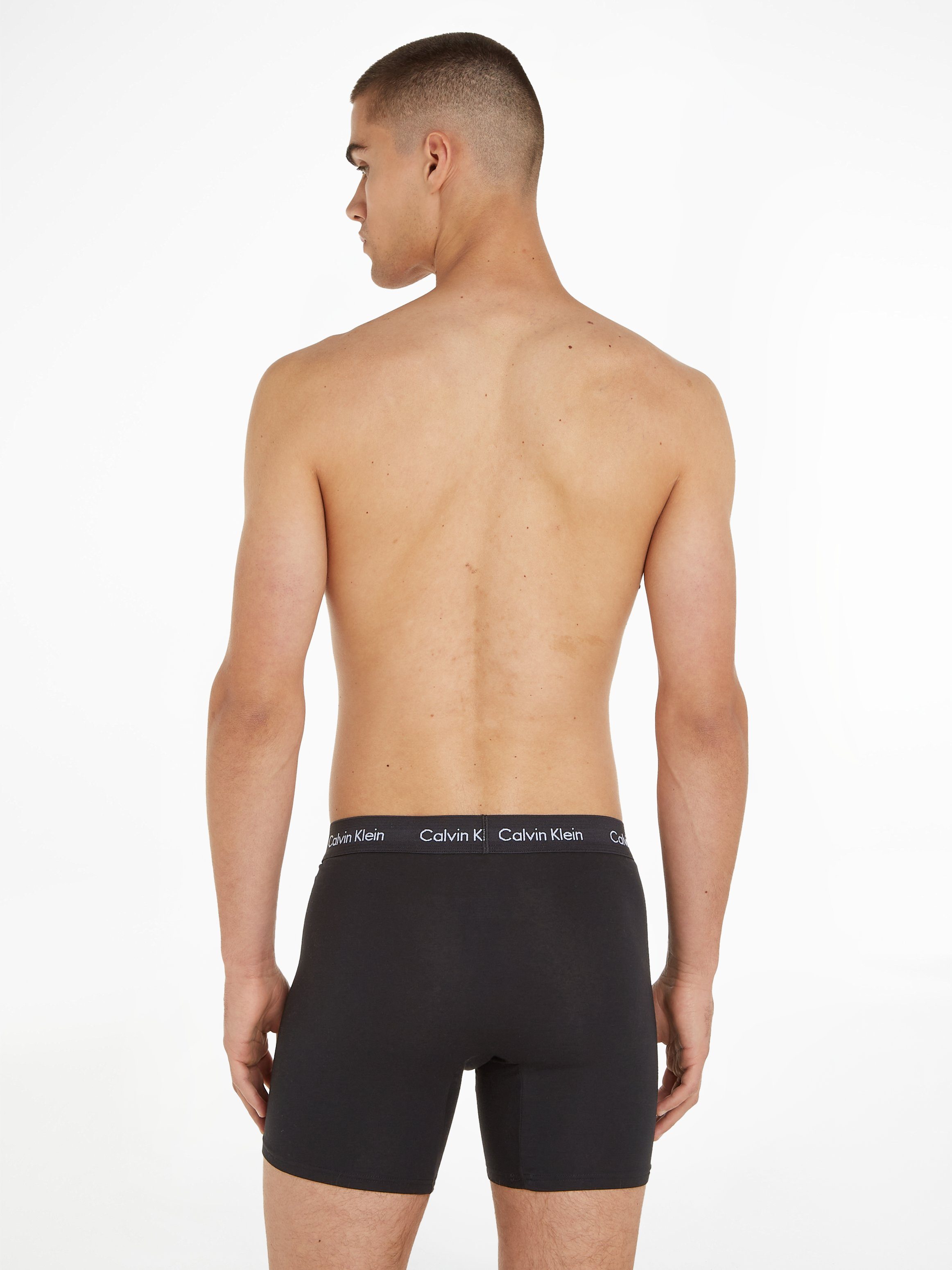 Calvin Klein Underwear Boxer BRIEF 3 PACK (3-St) mit längerem Bein