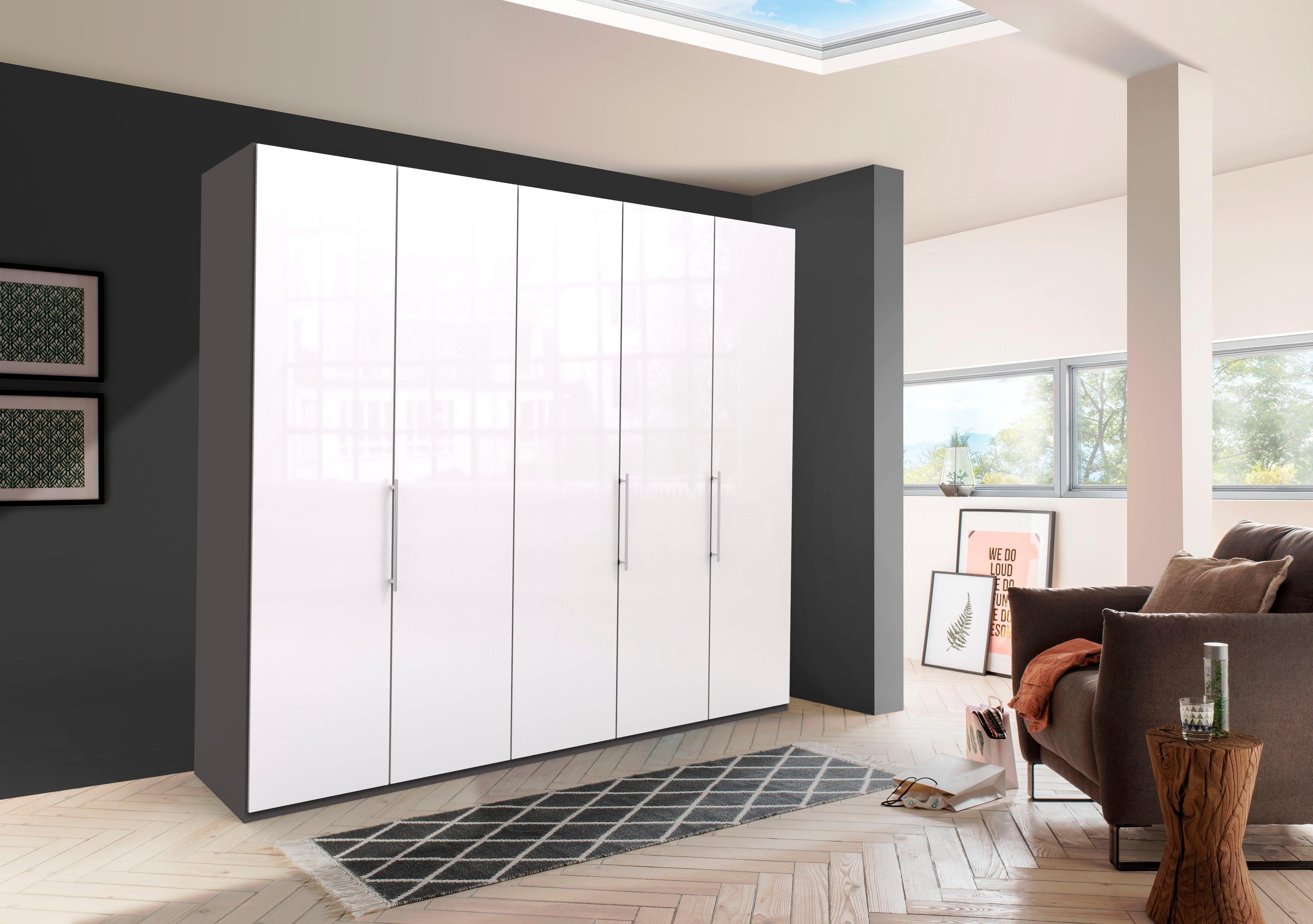WIEMANN Falttürenschrank Loft Glasfront
