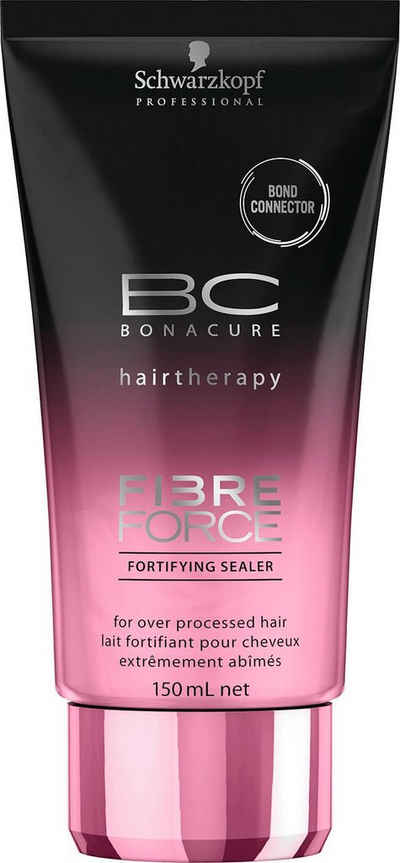 Schwarzkopf Professional Leave-in Pflege »BC Bonacure Fibre Force Fortifying Sealer«, Für übermäßig behandeltes Haar