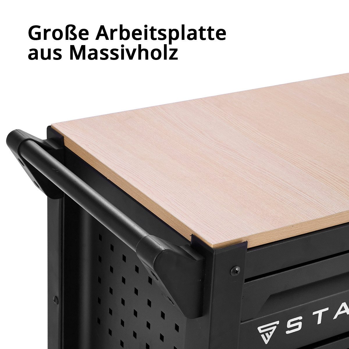 STAHLWERK Tool Trolley Workshop Trolley XXL Assembly Trolley 364 Tools CrV, (1-piece)