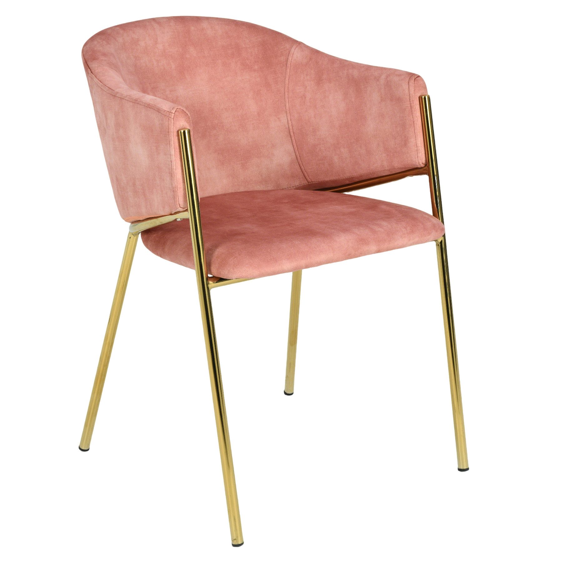 riess-ambiente Esszimmerstuhl NOBLESSE rosé / gold günstig online kaufen