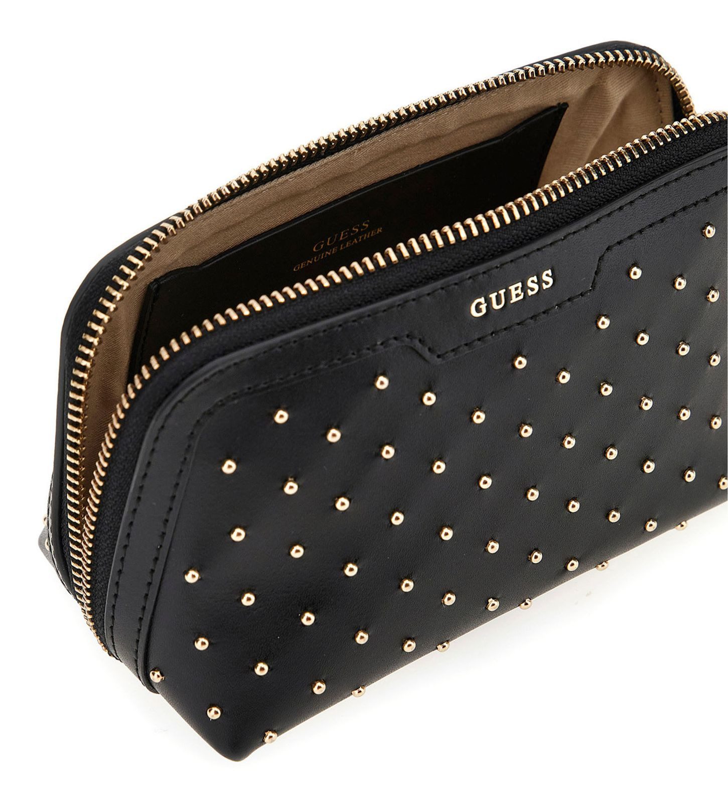 Guess Aufbewahrungstasche Beauty Case, aus echtem Leder
