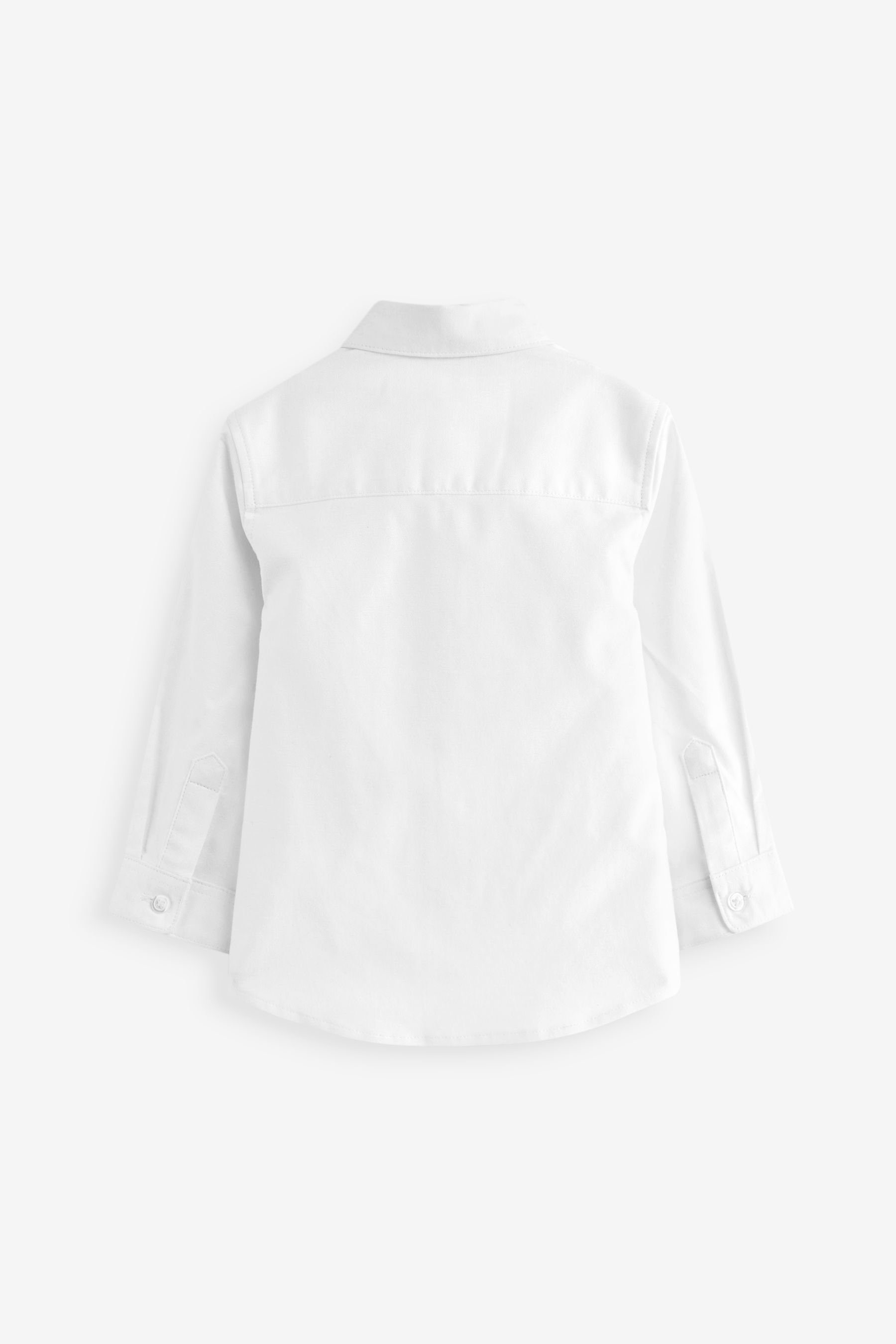 Langärmeliges (1-tlg) White Langarmhemd Next Oxfordhemd
