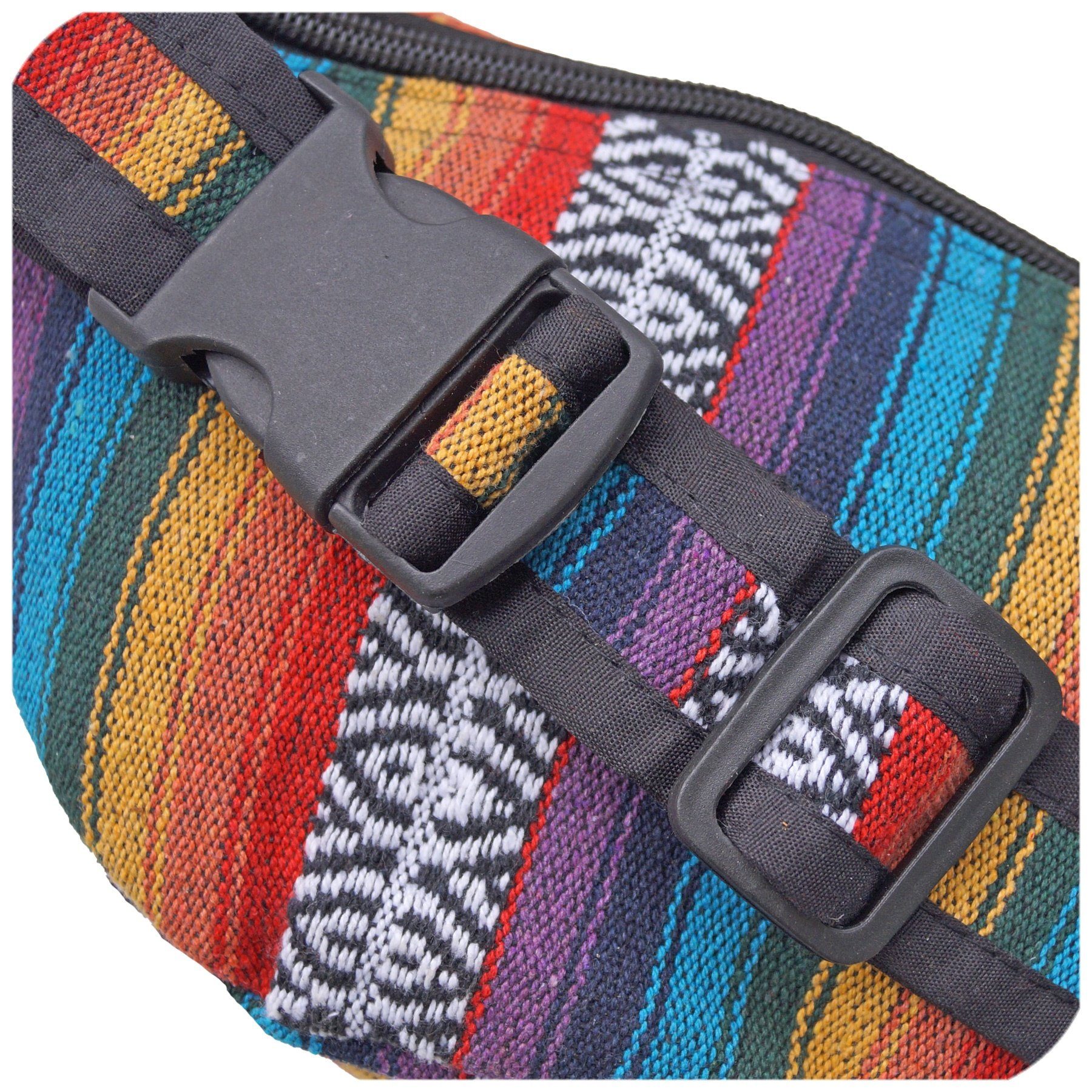 SIMANDRA Gürteltasche Stylische Ethno Bauchtasche handgefertigt in Nepal
