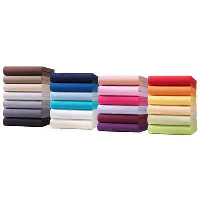 Spannbetttuch Jersey für das Kinderbett 60x120cm 70x140cm OEKO-TEX® Standard 100 100% Baumwolle Melunda Baby Spannbettlaken pink