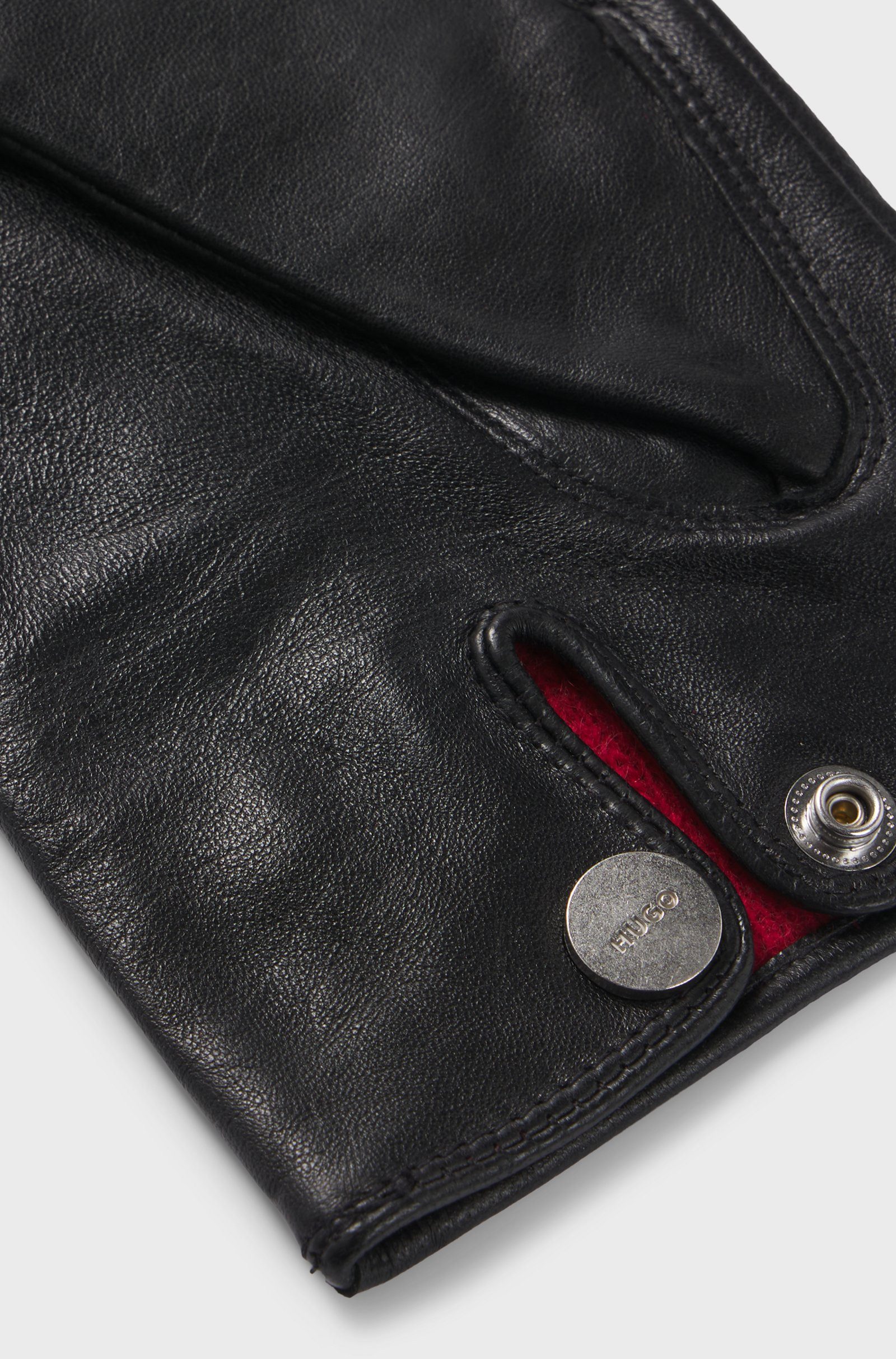 HUGO Lederhandschuhe Jaan (1-St) günstig online kaufen