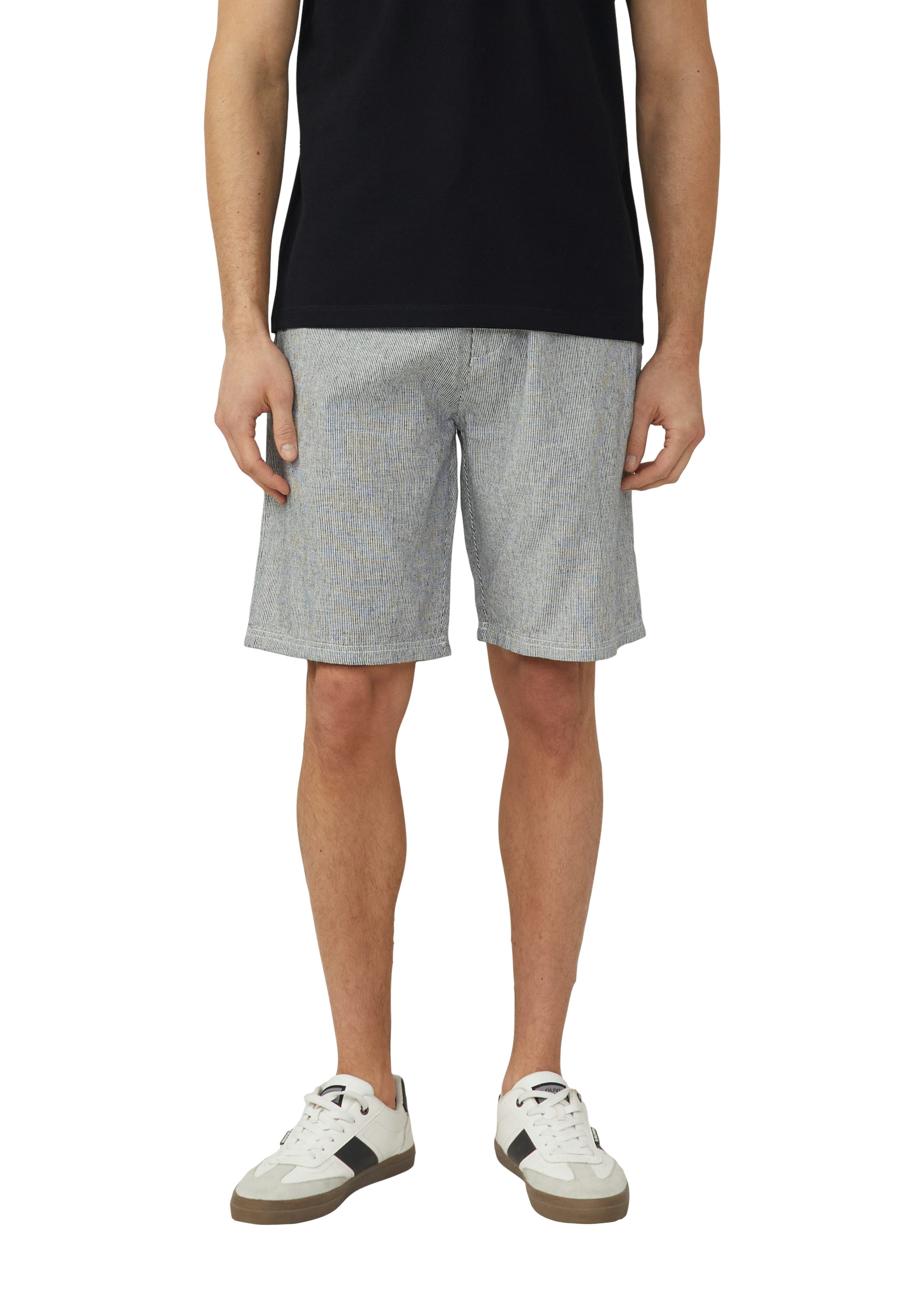s.Oliver Shorts Sommershorts mit Leinen
