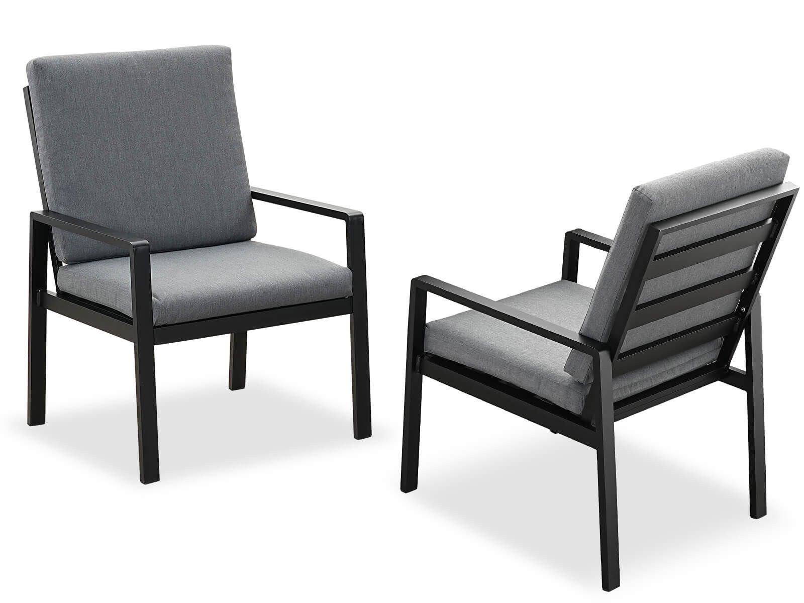 MeXo Gartenlounge-Set Alu Gartenmöbel-Sets, (Aluminium-Gartenlounge, 2-tlg. günstig online kaufen