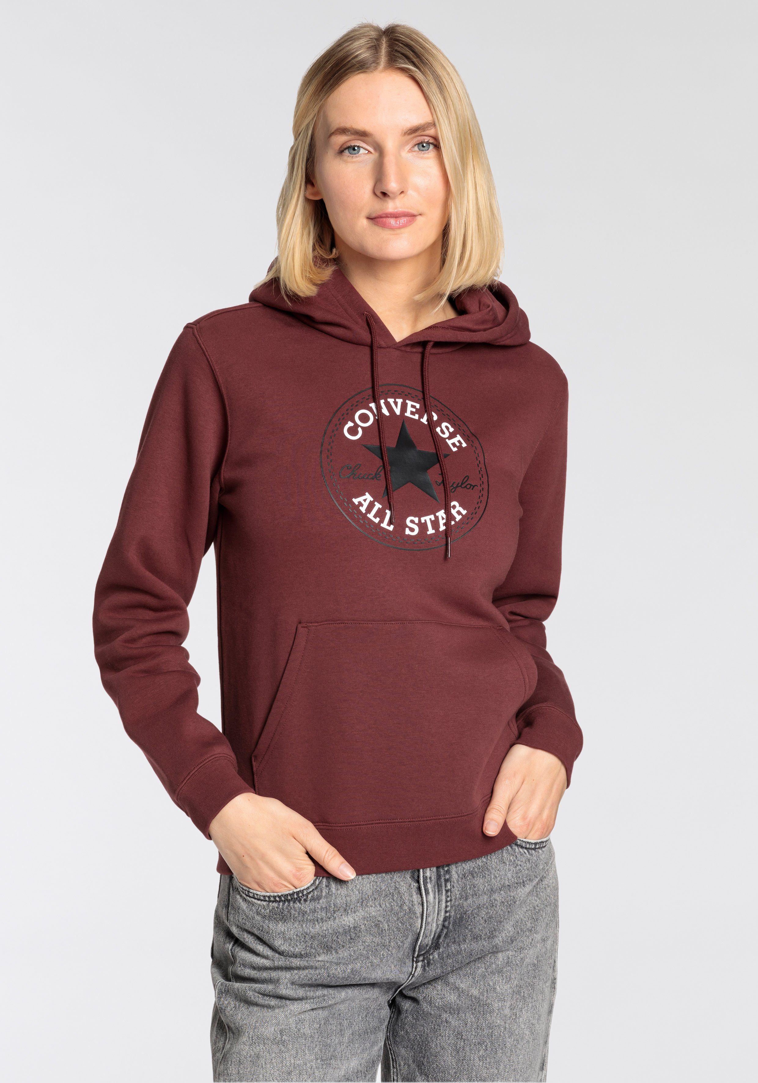 Converse Kapuzensweatshirt STANDARD FIT CENTER FRONT günstig online kaufen