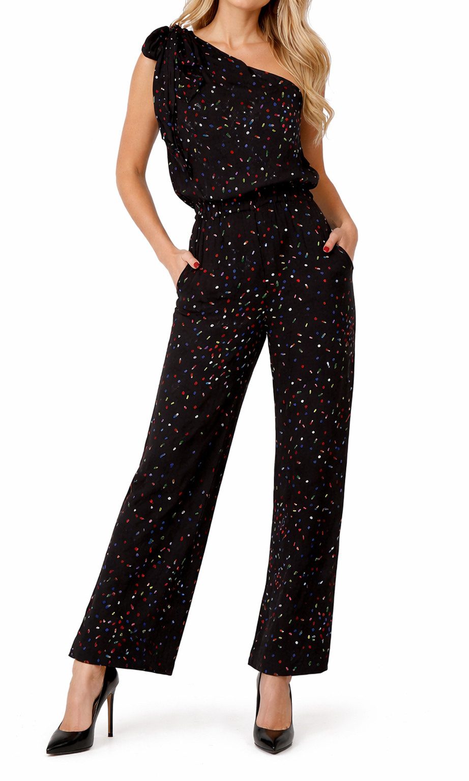 Diesel Jumpsuit Diesel J-Luned Tuta Damen Overall Jumpsuit One-Shoulder
