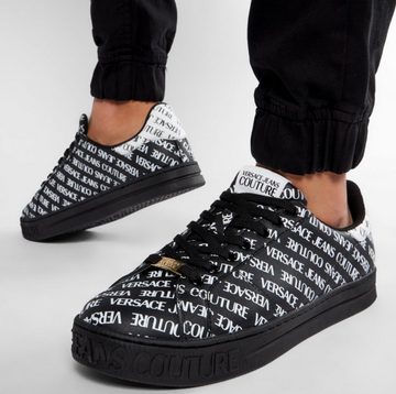 Versace VERSACE JEANS COUTURE Multi Logo Trainers Low-Top Sneakers Schuhe Sho Sneaker