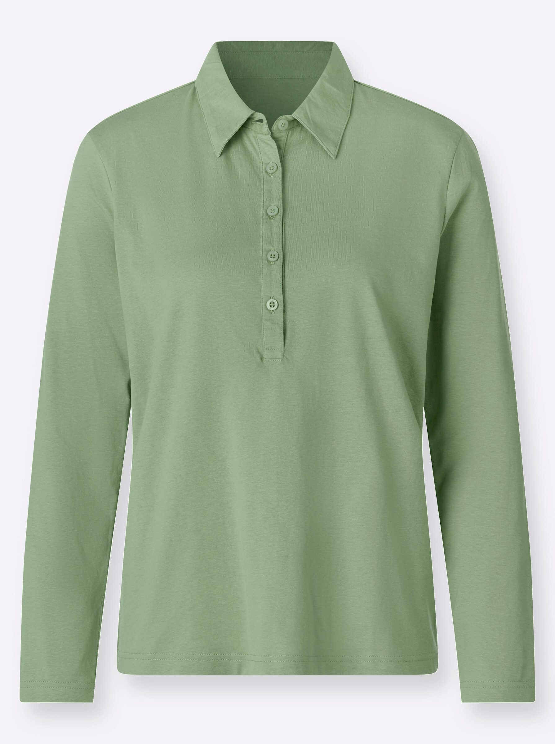Sieh an! T-Shirt Poloshirt Langarm