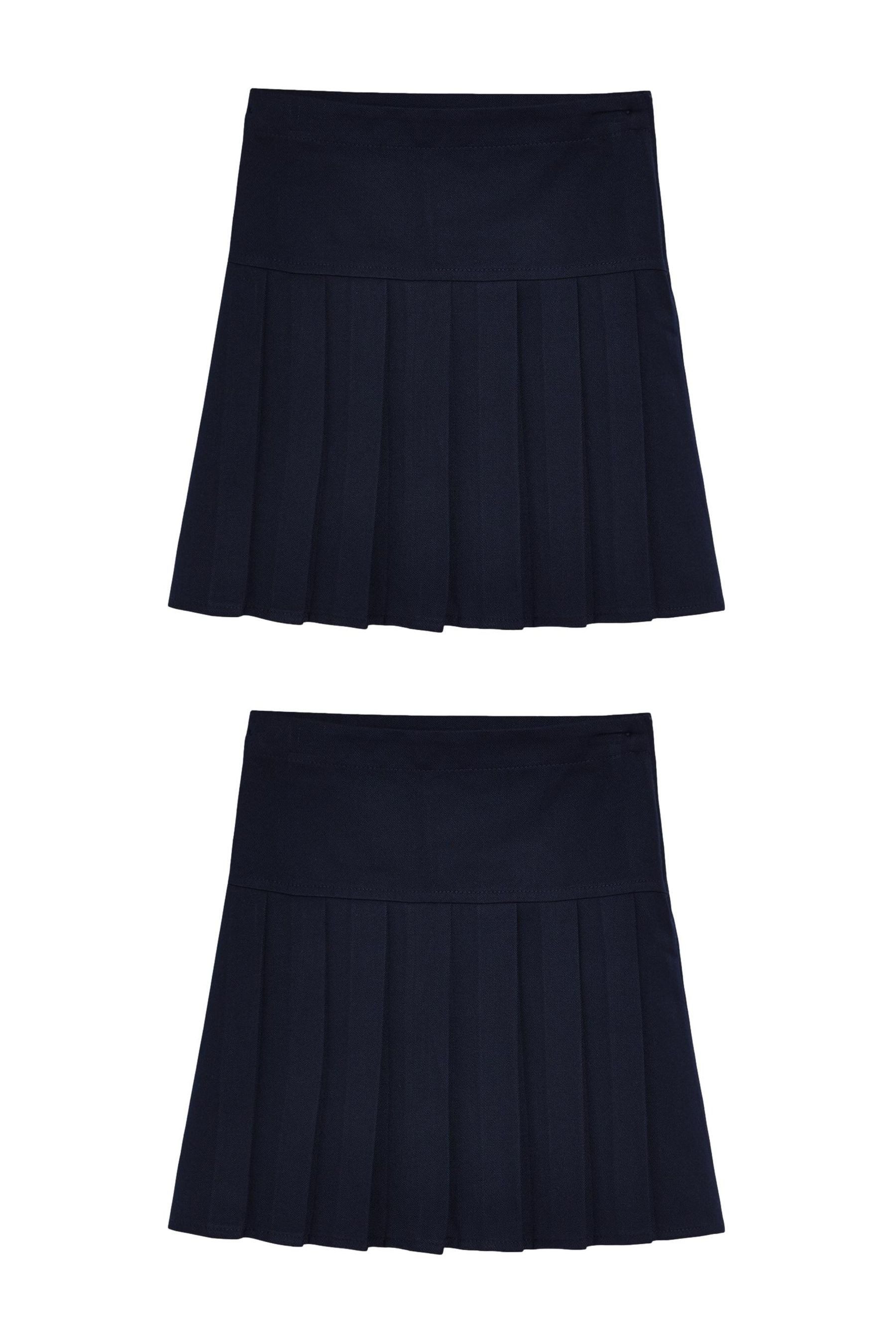 Faltenrock Faltenröcke, 2er-Pack (3 bis 16 Jahre) – Slim Fit
