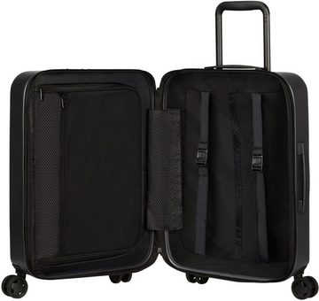 Samsonite Hartschalen-Trolley Hartgepäck-Trolley »STACKD, 55 cm«, 4 Rollen, Handgepäckkoffer Reisekoffer Reißverschluss-Laptopfach USB-Schleuse