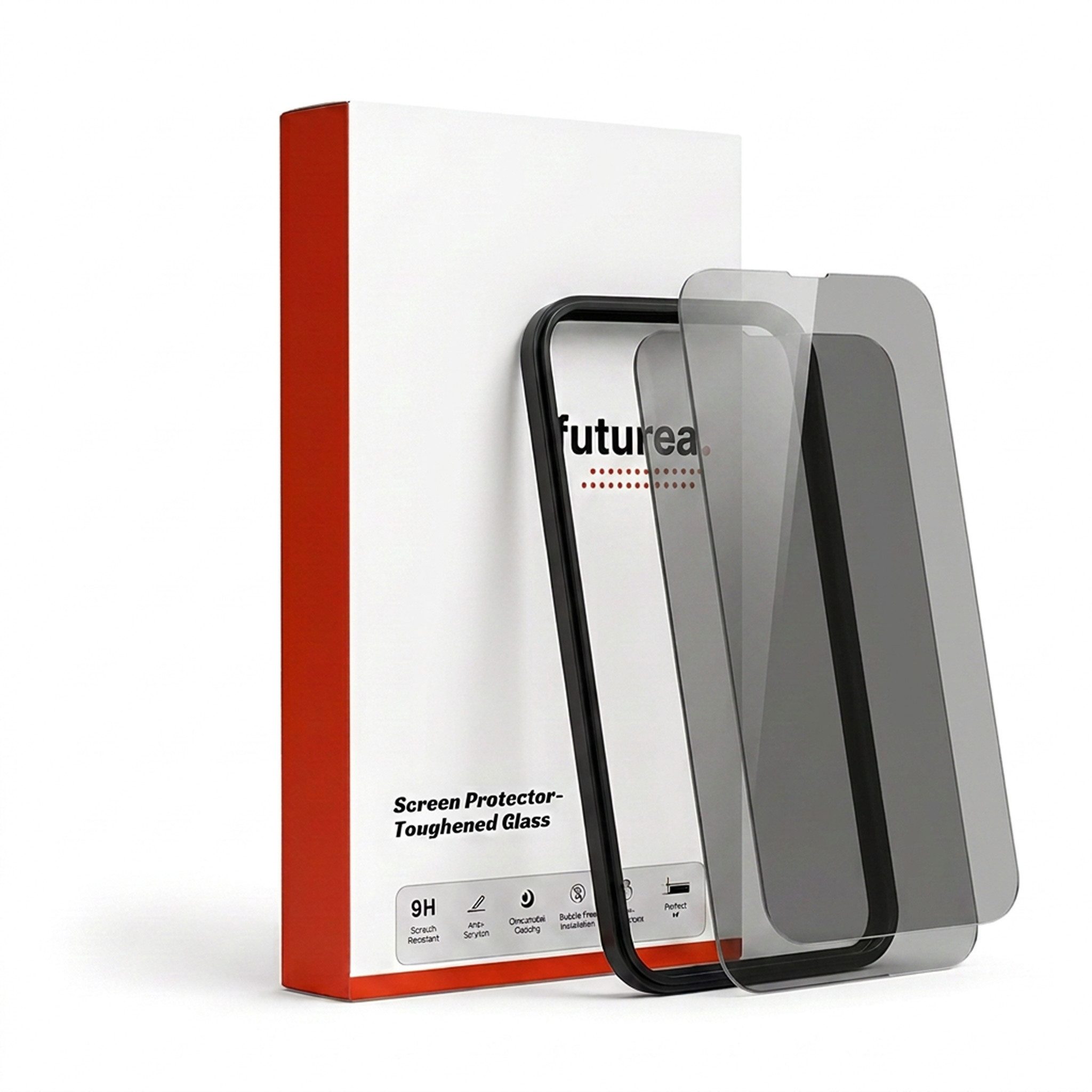Futurea Displayschutzglas 2er Set Sichtschutz Anti-Spy Privacy für Apple iPhone 18 Pro & Pro Max für iPhone 18 Pro Max, Set, 2 Stück, Blickschutz auch kompatibel für Apple iPhone 17 Premium Panzerfolie