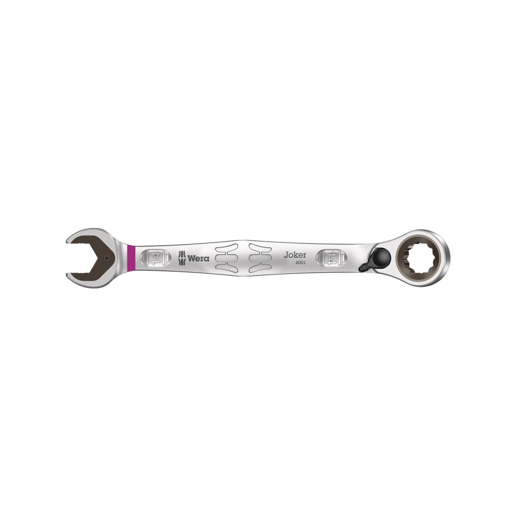 Wera Umschaltknarre Wera 6001 Joker Switch Maul-Ringratschen-Schlüssel, umschaltbar, 14x18