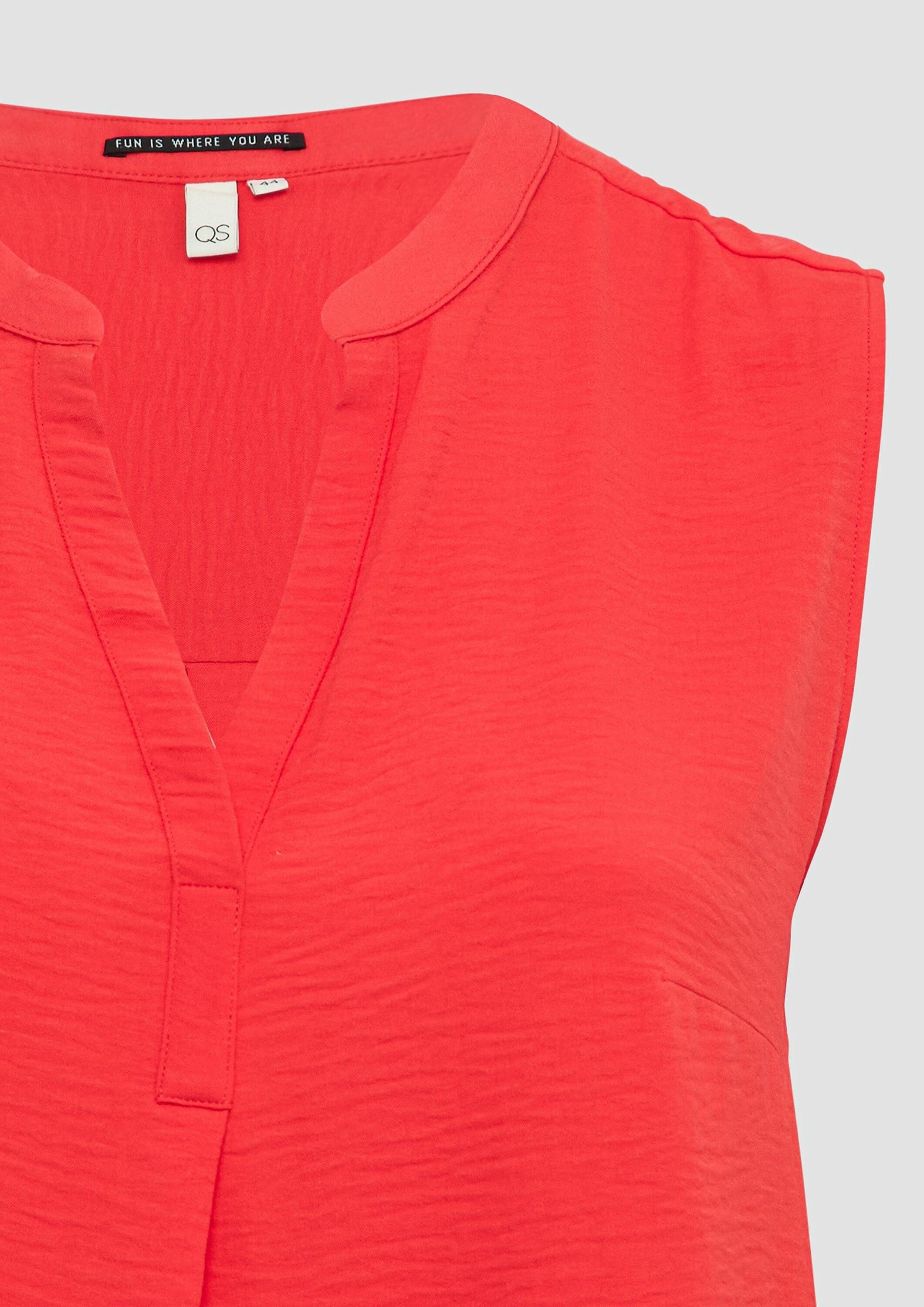 QS Langarmbluse Bluse Feminines Blusentop