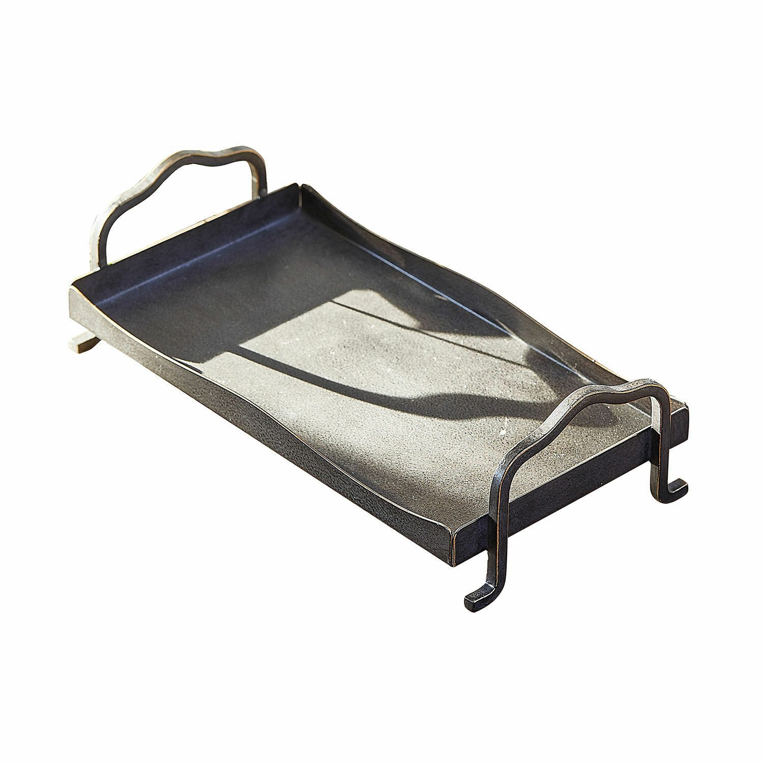 Mirabeau Tablett Tablett Yixeno antikbraun, Eisen