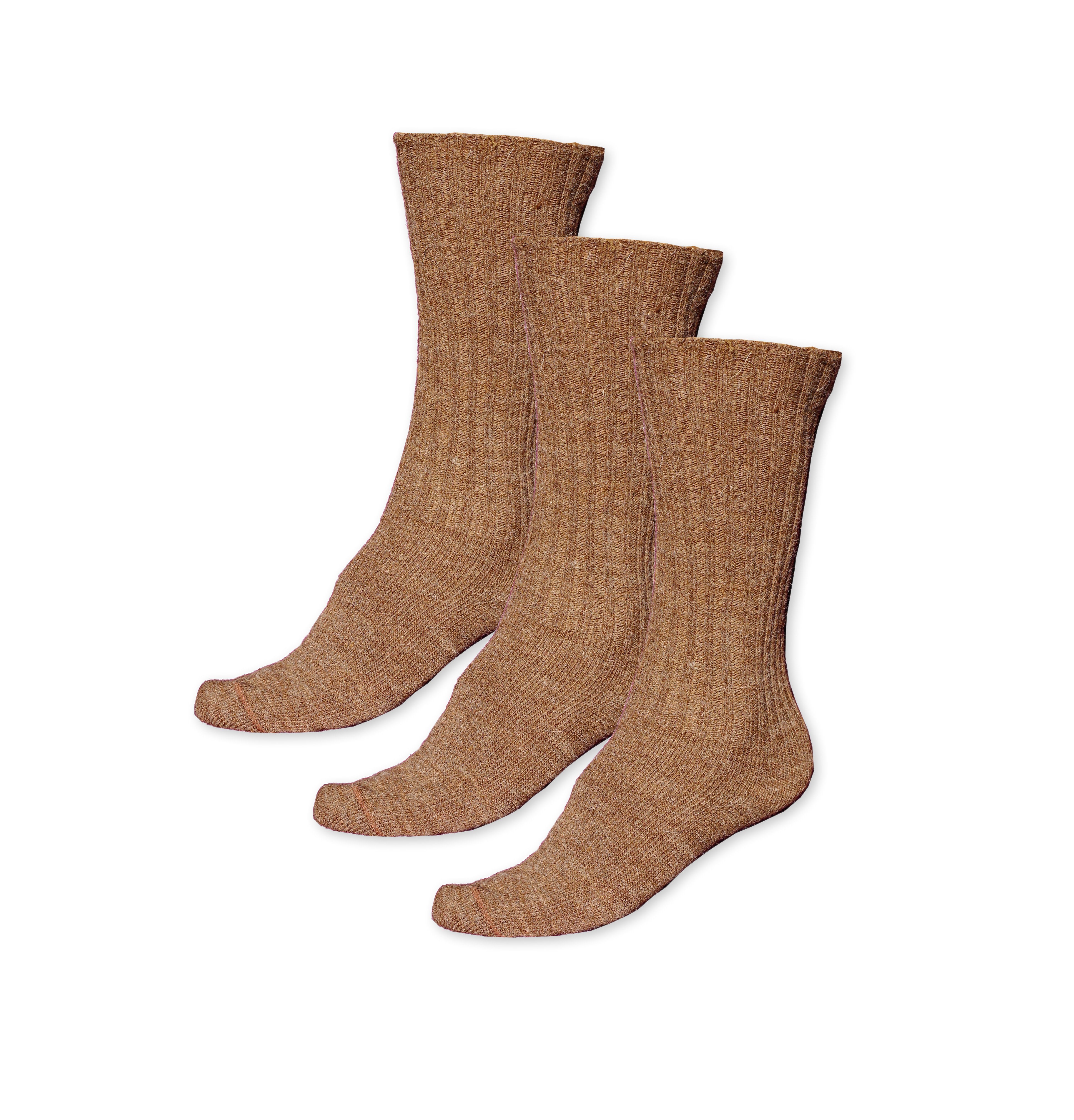 3 Paar Socken (3-Paar) Calzedere Alpaka Posh Socken Gear braun