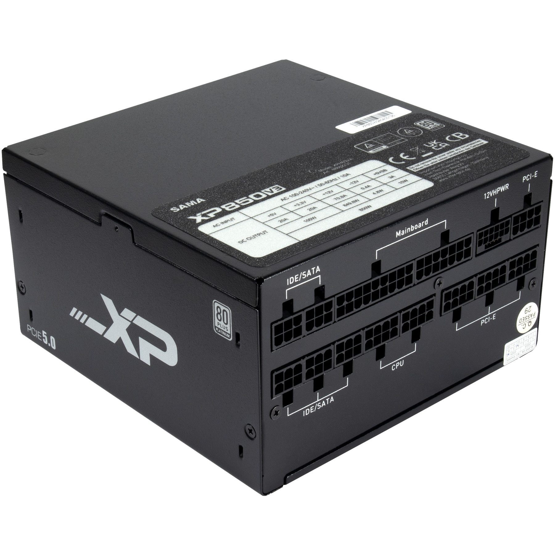 Inter-Tech INTER-TECH PC-Netzteil Sama XPH-850A 850W PC-Netzteil