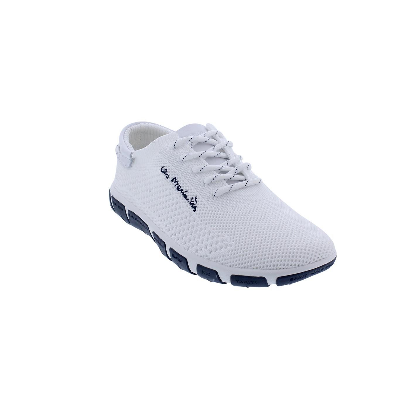 tbs TBS Jazaria Segelschuh, Tennis Knit Eco PET, Blanc, Wechselfußbett, A7 günstig online kaufen