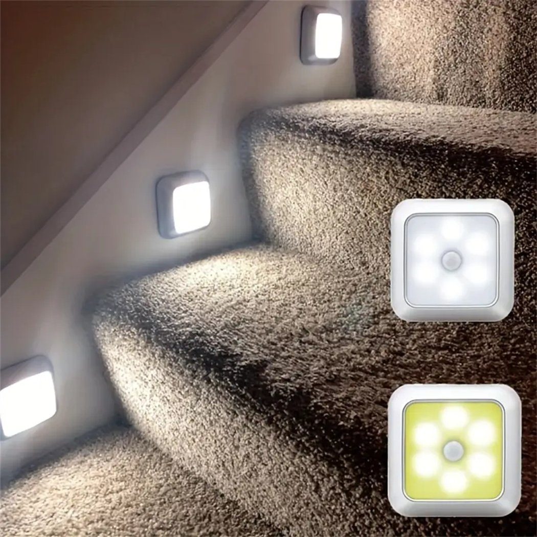 DAYUT LED Nachtlicht Bewegungsmelder-Nachtlicht, kabelloses Nachtlicht für die Treppe