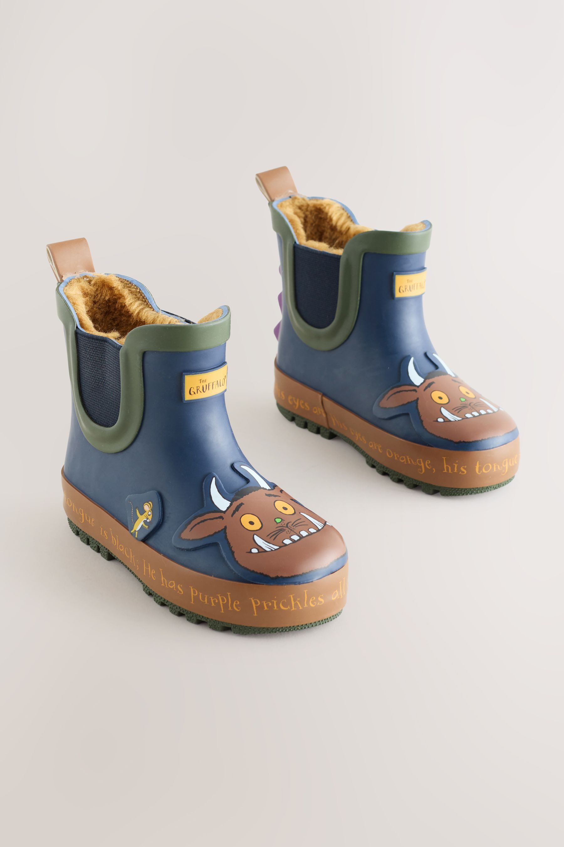 Next Knöchelhohe Gummistiefel mit warmem Futter Gummistiefel (1-tlg)