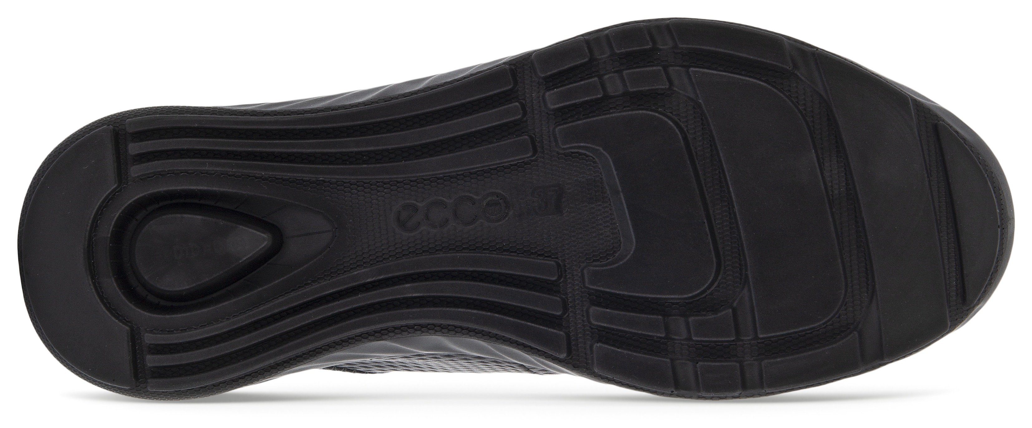 Ecco ATH-1FW Sneaker in sportivem weiß schwarz Look