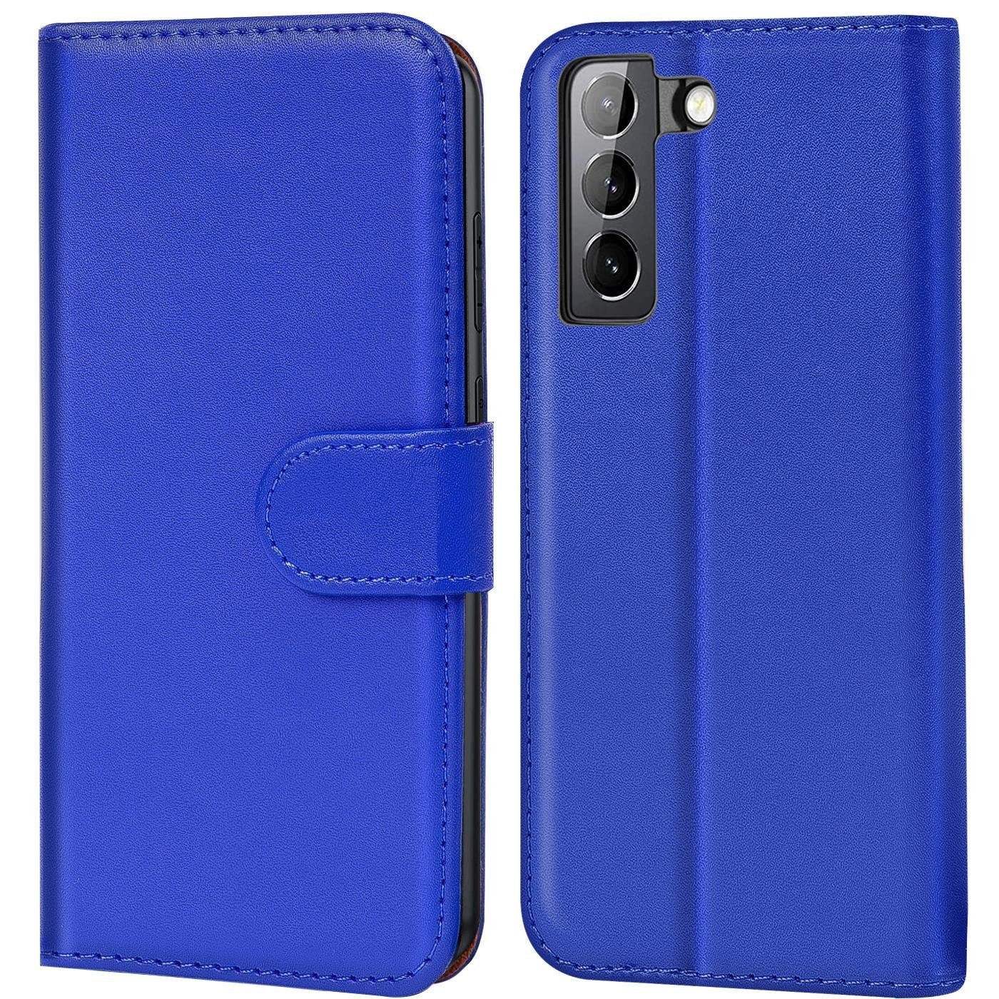 CoolGadget Handyhülle Book Case Handy Tasche für Samsung Galaxy S21 FE 6,4 Zoll, Hülle Klapphülle Flip Cover für Samsung S21 FE 5G Schutzhülle stoßfest