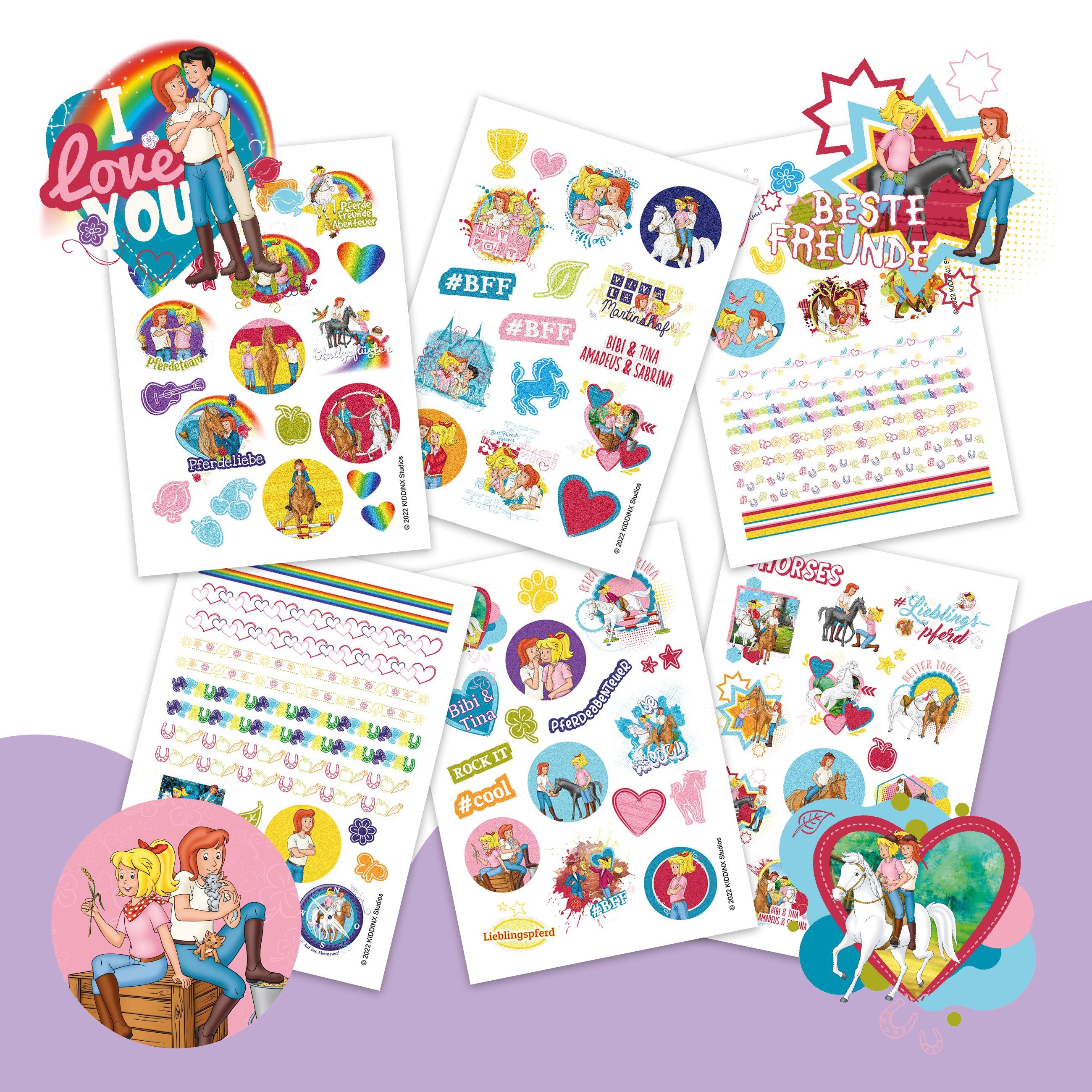 PAPIERDRACHEN Kindertattoo Papierdrachen Hautfreundliche Metallic-Tattoos, Die Tattoos sind vegan und in Deutschland hergestellt und geprüft