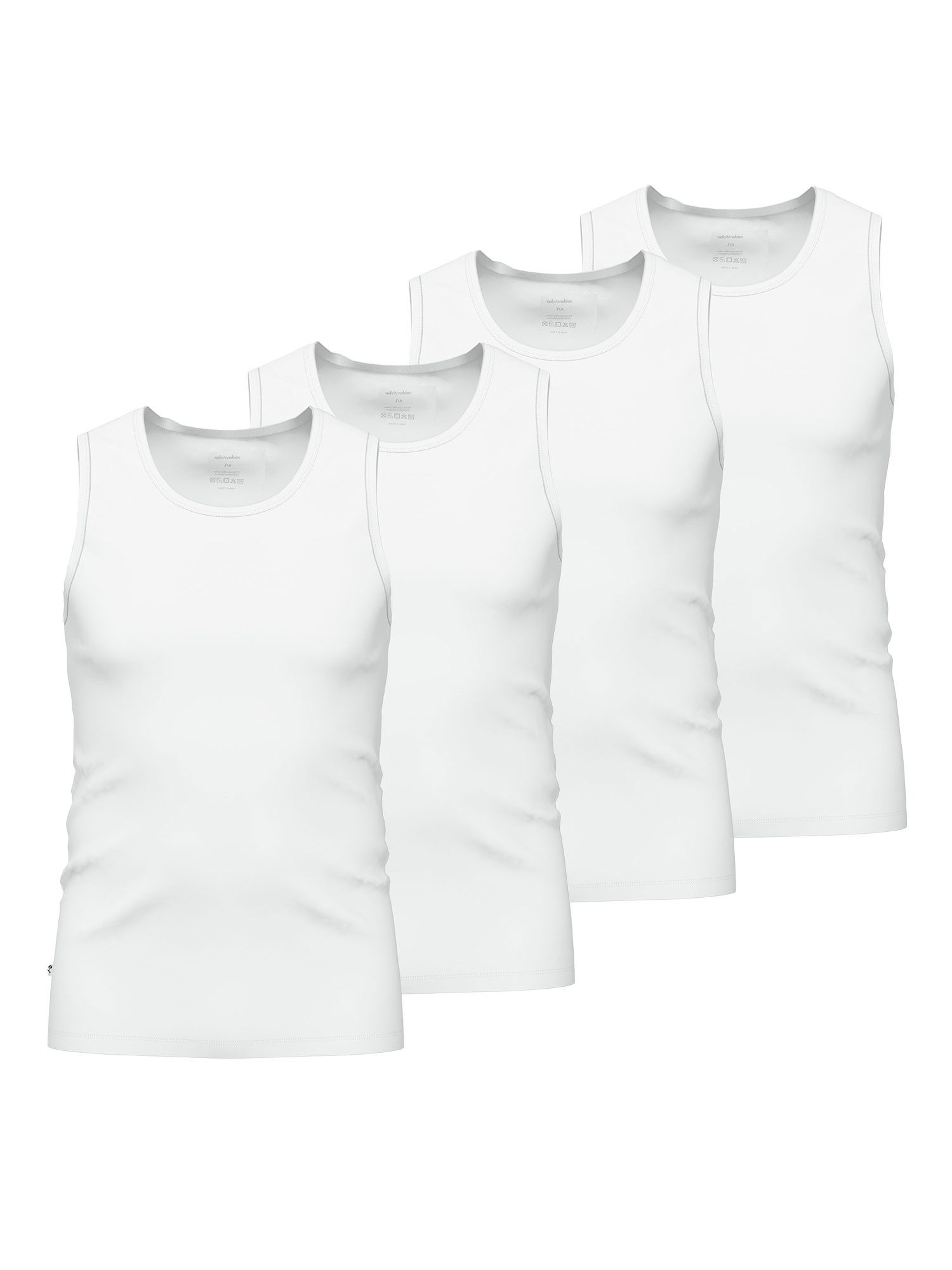 Seidensticker schwarze Rose Achselhemd 2er Pack Herren Tank Top (Spar-Set)