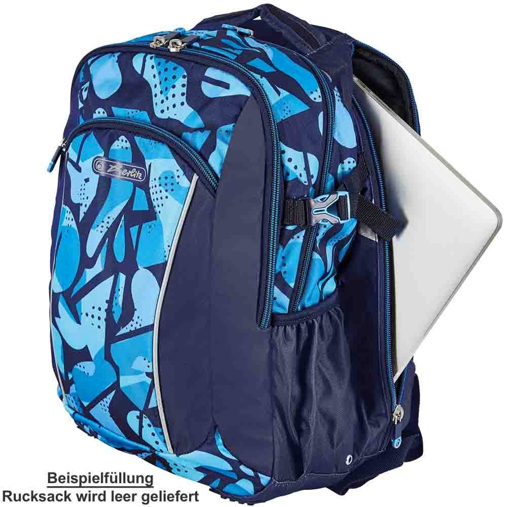 Herlitz Schulranzen Herlitz Grundschulrucksack Ultimate CamoBlue